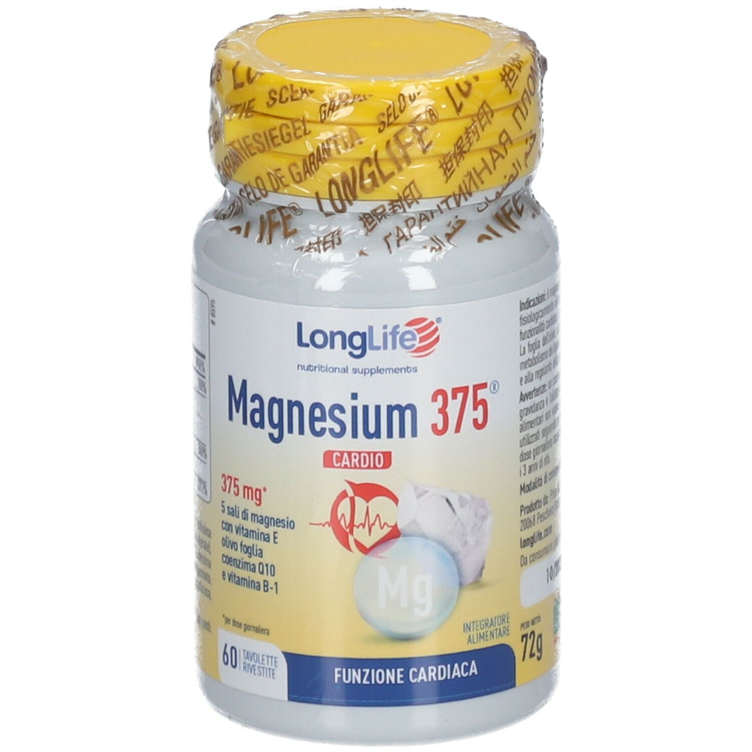 LongLife® Magnesium 375® Cardio