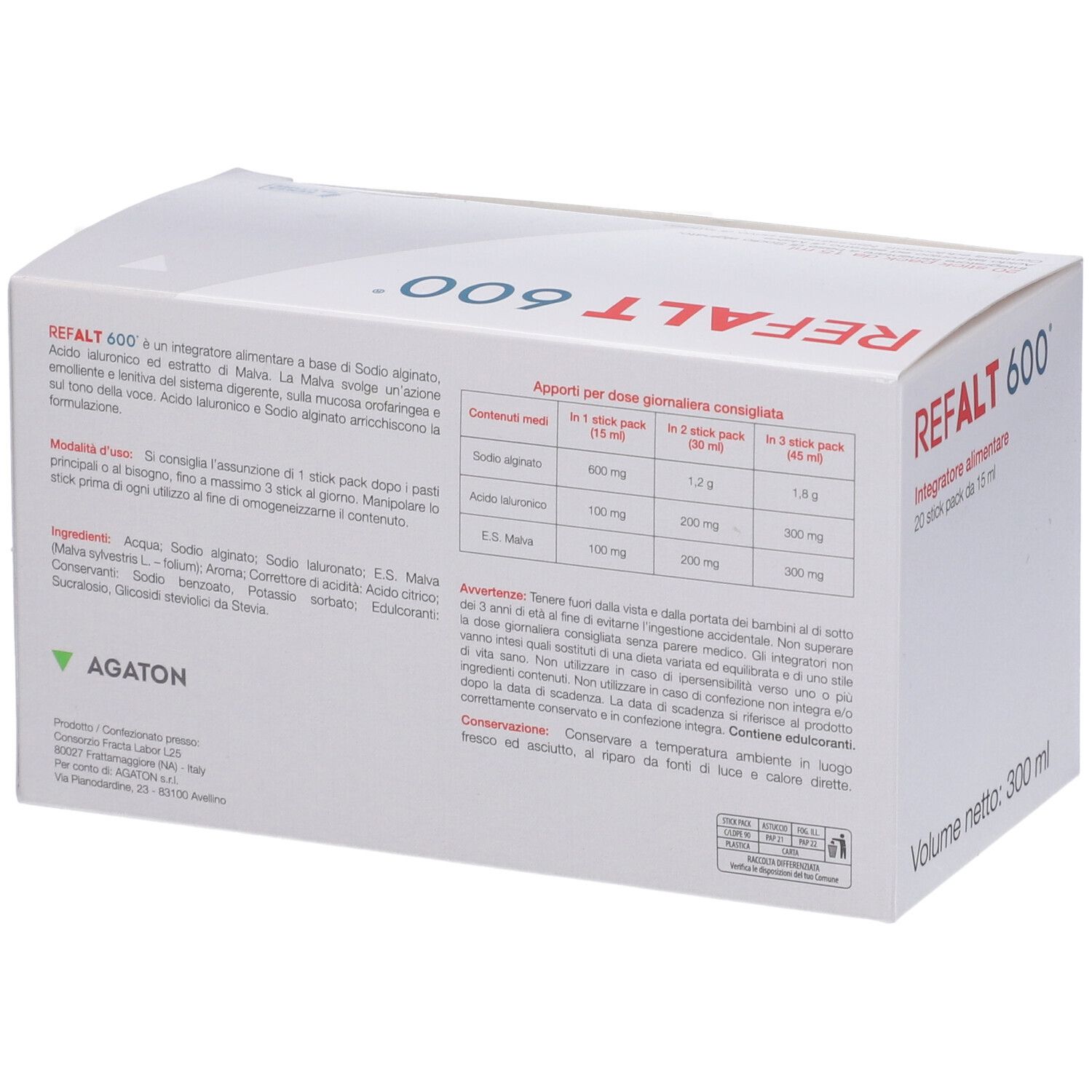 Refalt 600 Stick Gel