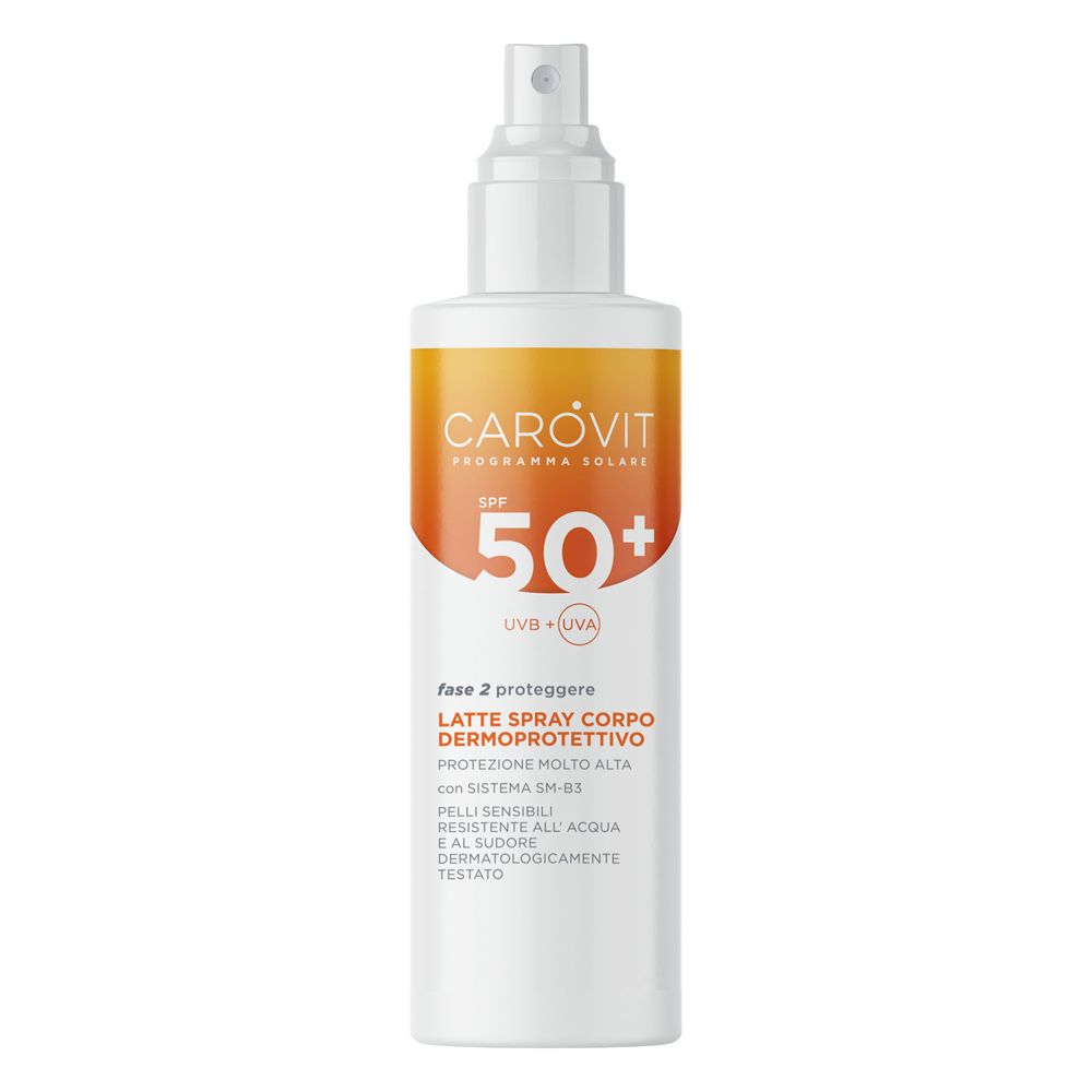 CAROVIT Latte Spray Corpo Dermoprotettivo SPF 50+