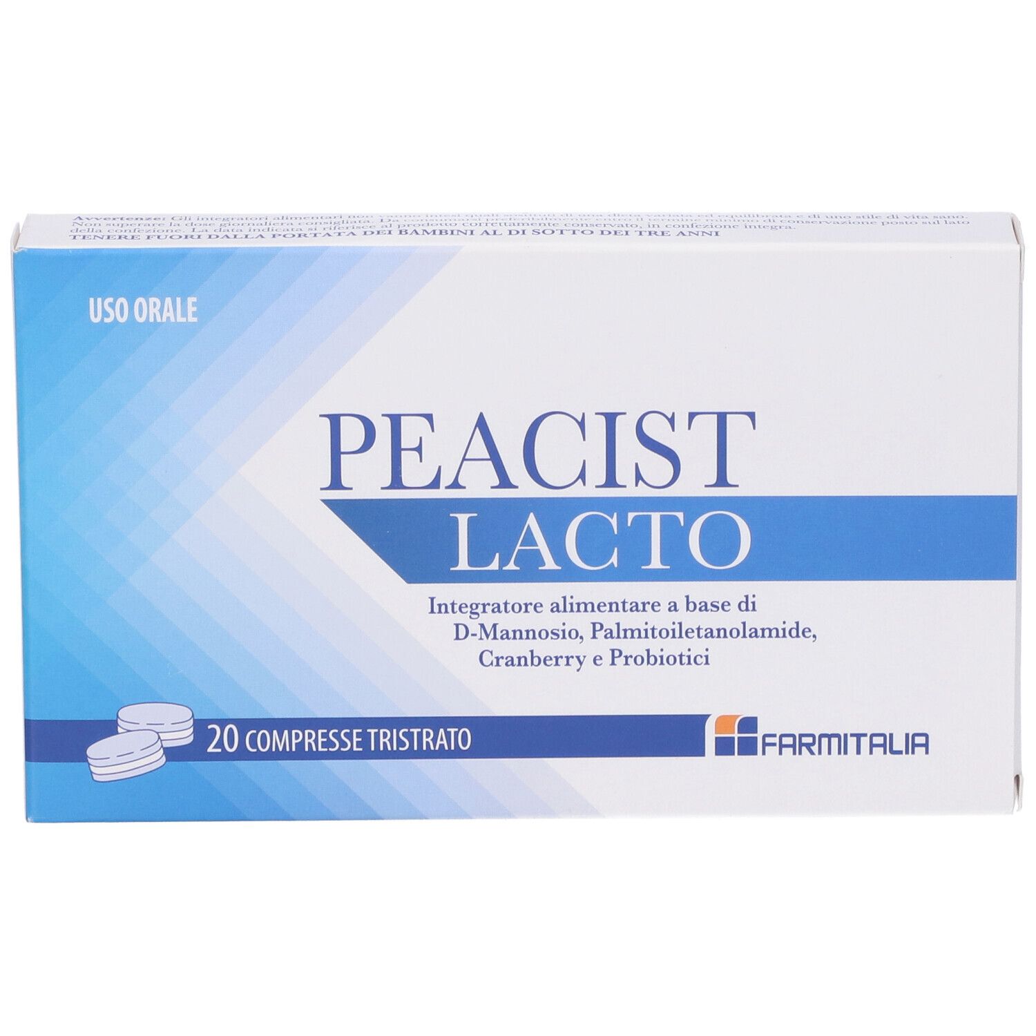 Peacist Lacto 20 Compresse