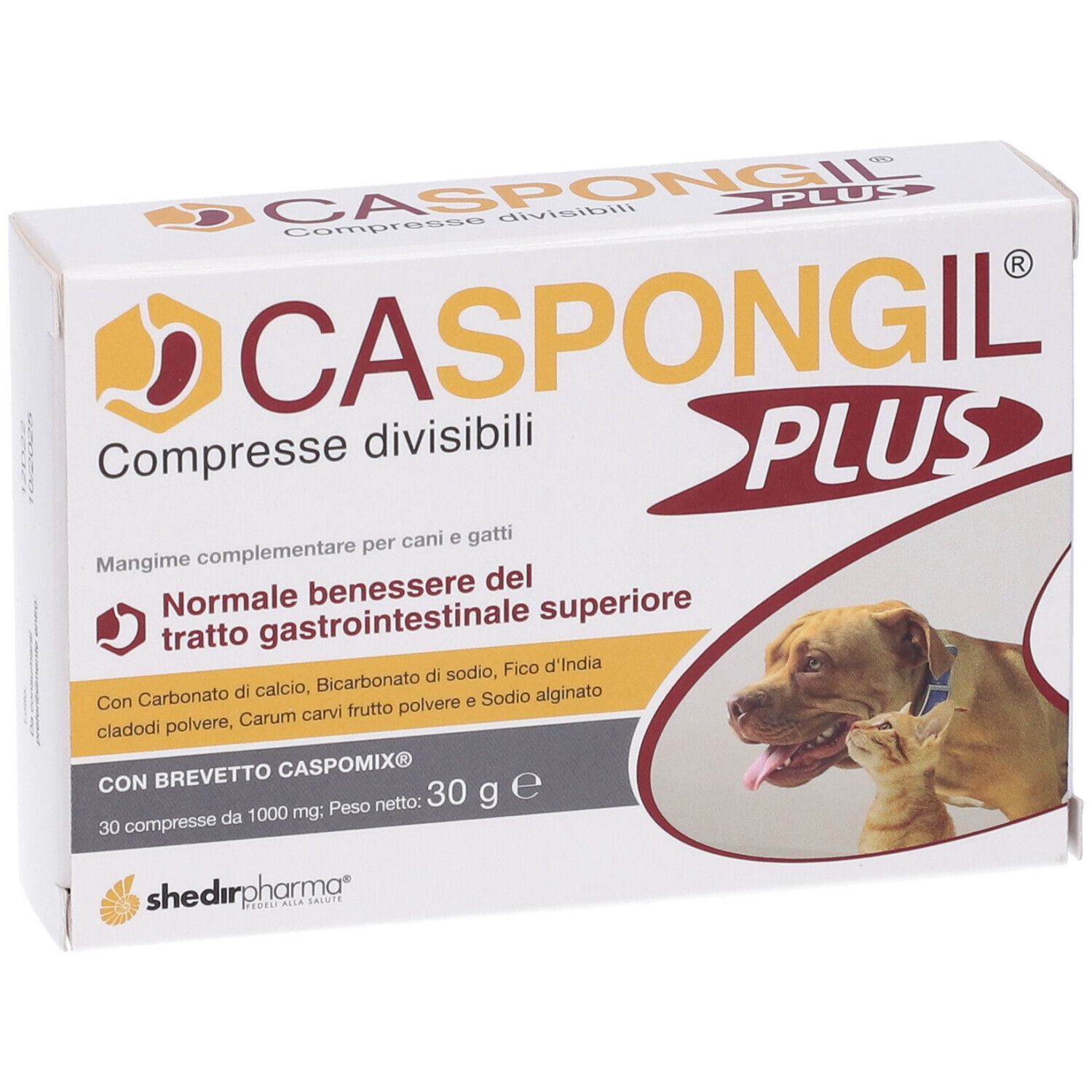 Caspongil Plus 30 Compresse