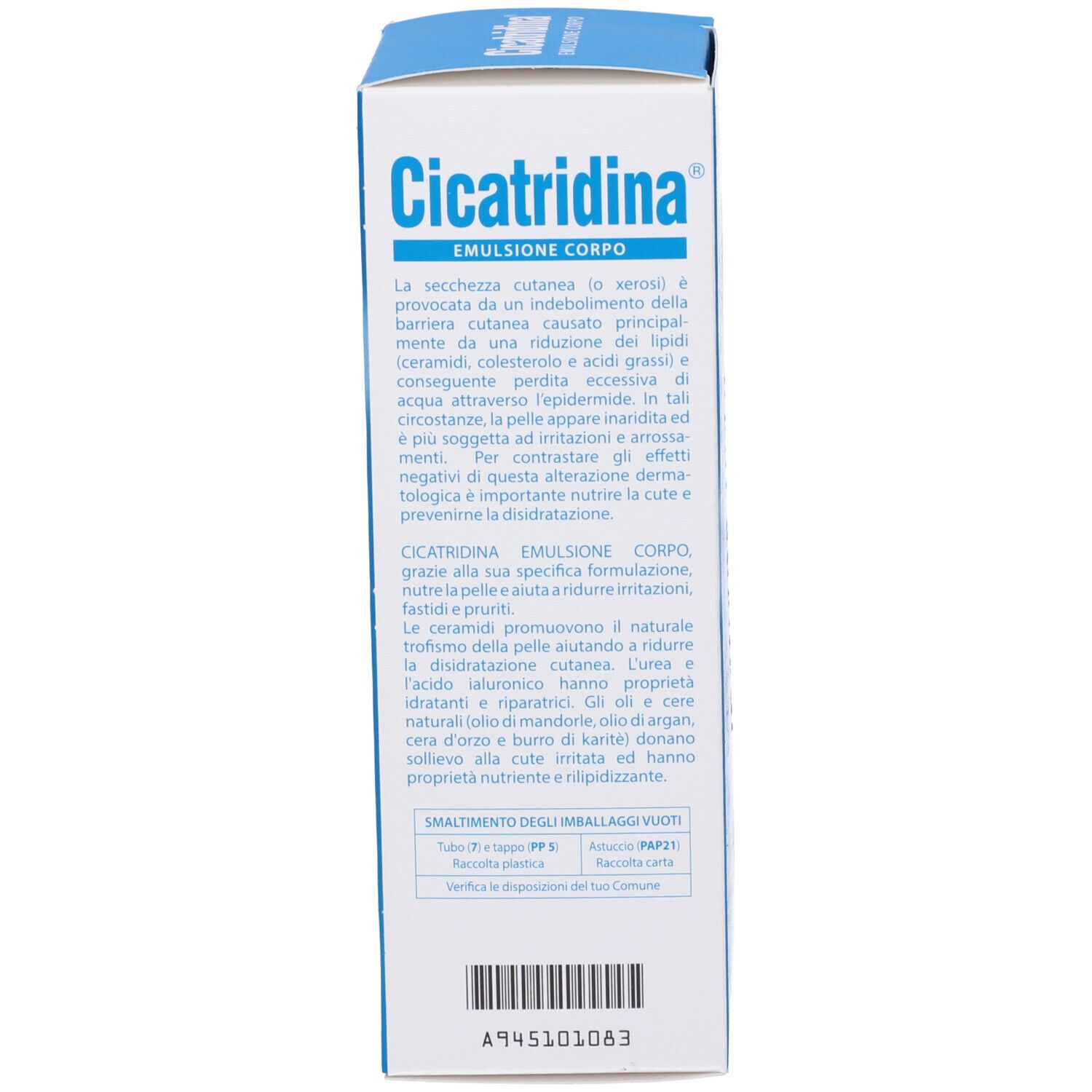 Cicatridina Emulsione Corpo 180 Ml