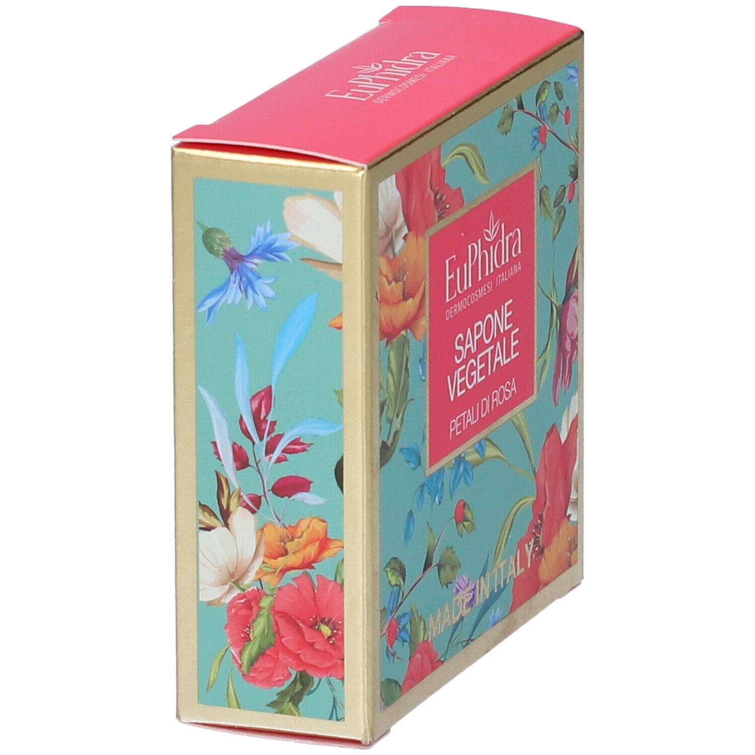 Euphidra Sapone Vegetale Petali di Rosa