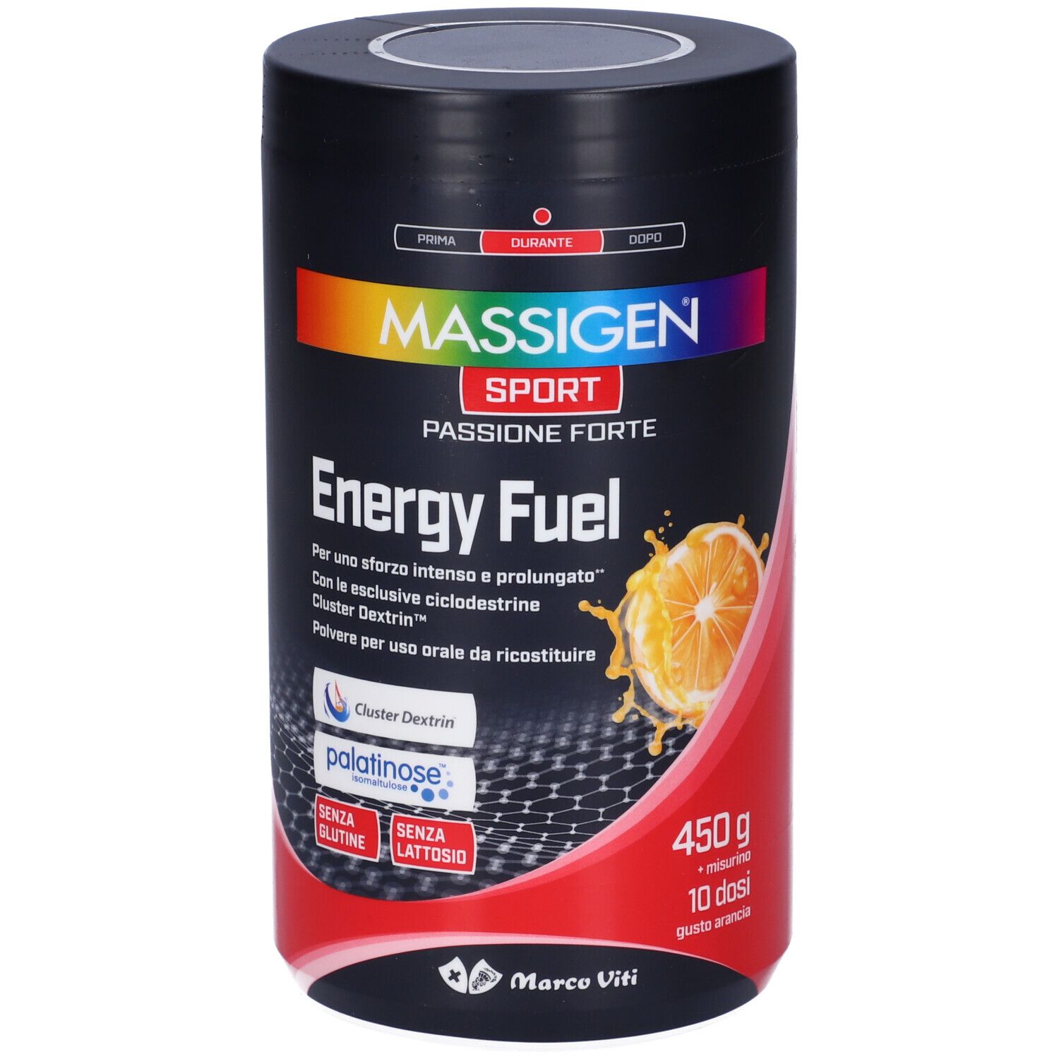 MASSIGEN Sport Energy Fuel Gusto Arancia