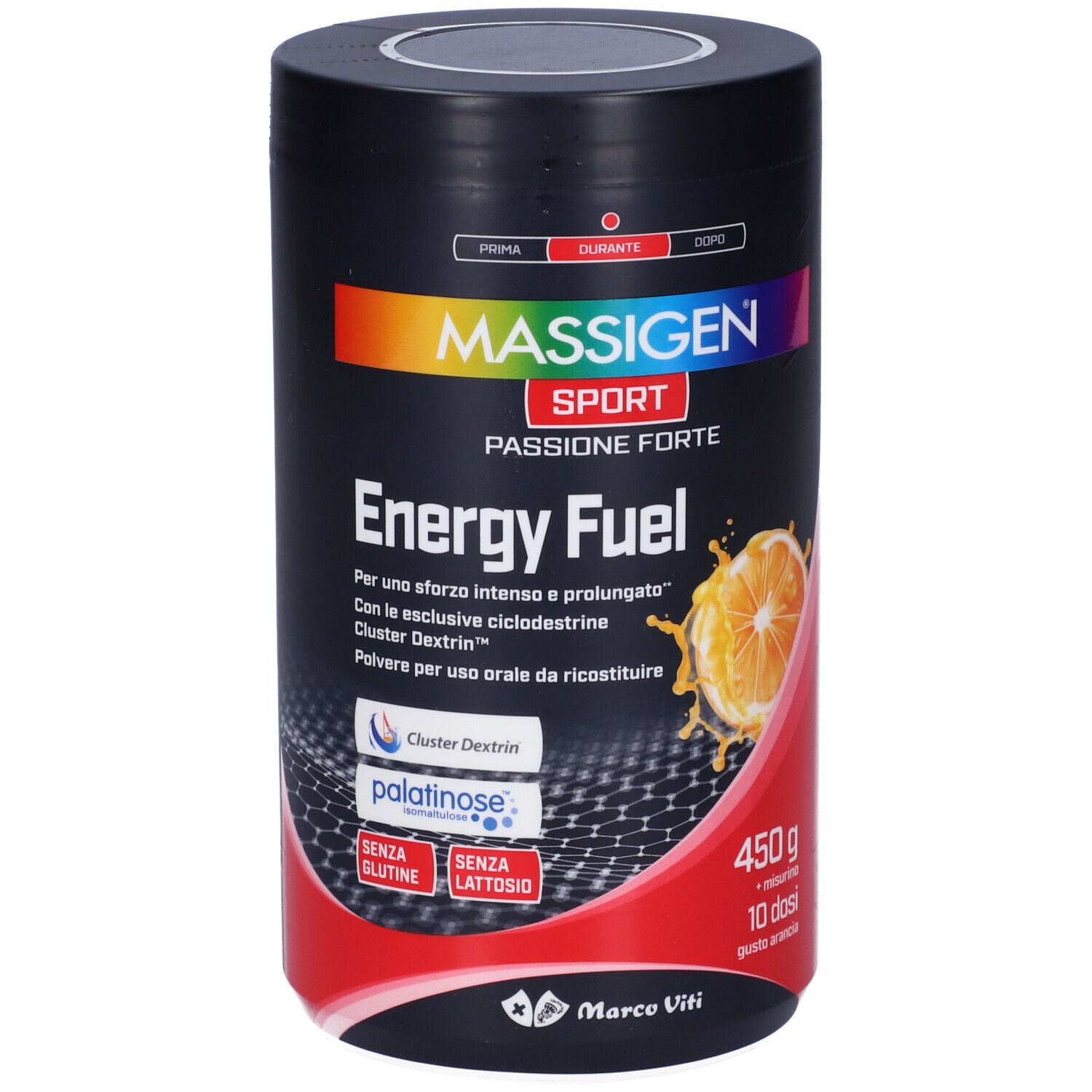 MASSIGEN Sport Energy Fuel Gusto Arancia