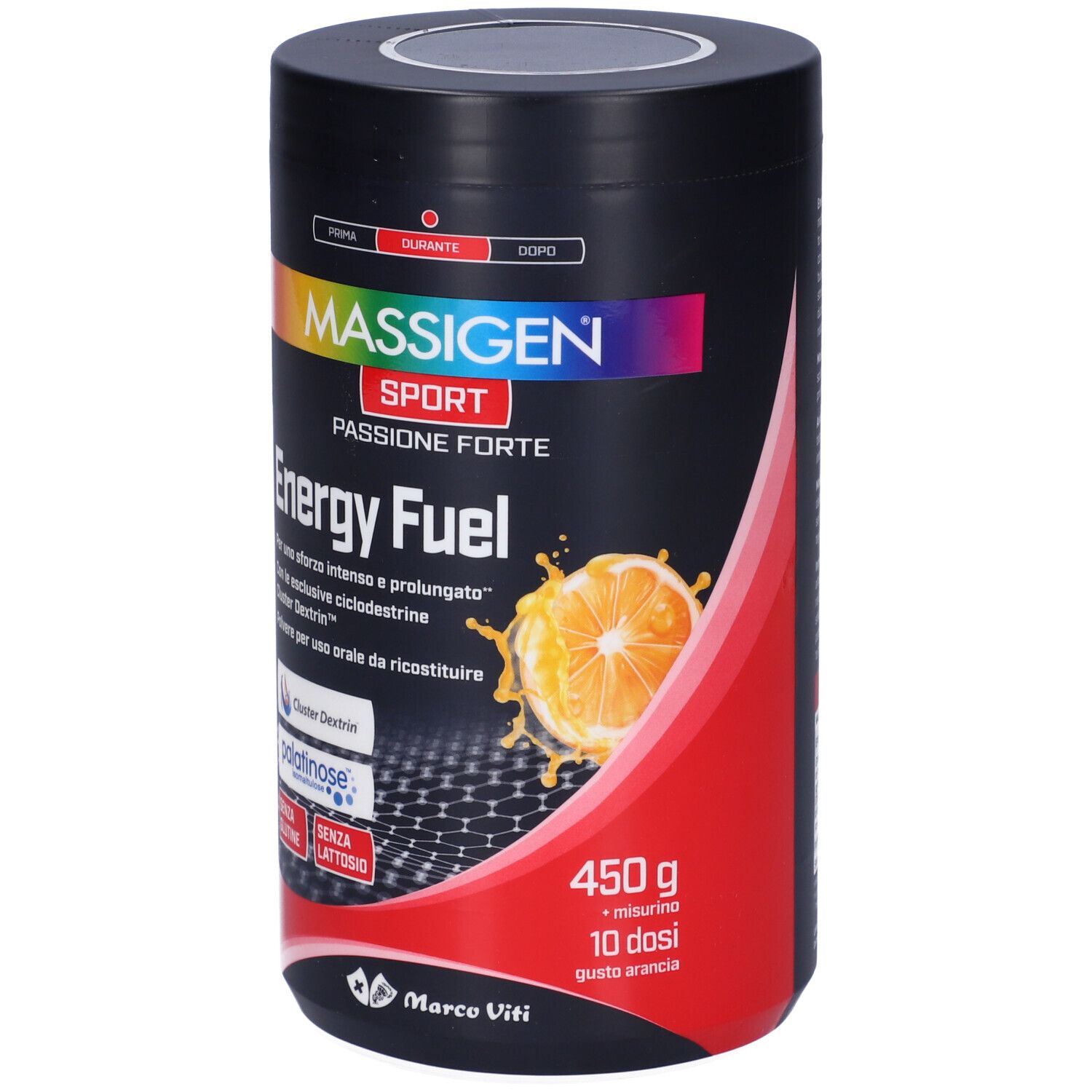 MASSIGEN Sport Energy Fuel Gusto Arancia