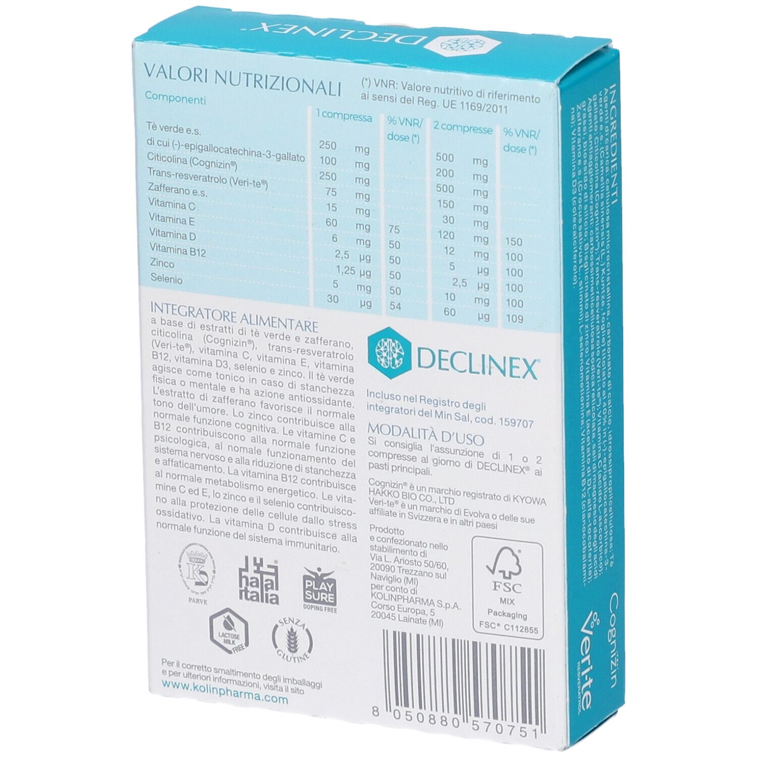 Declinex 30 Compresse