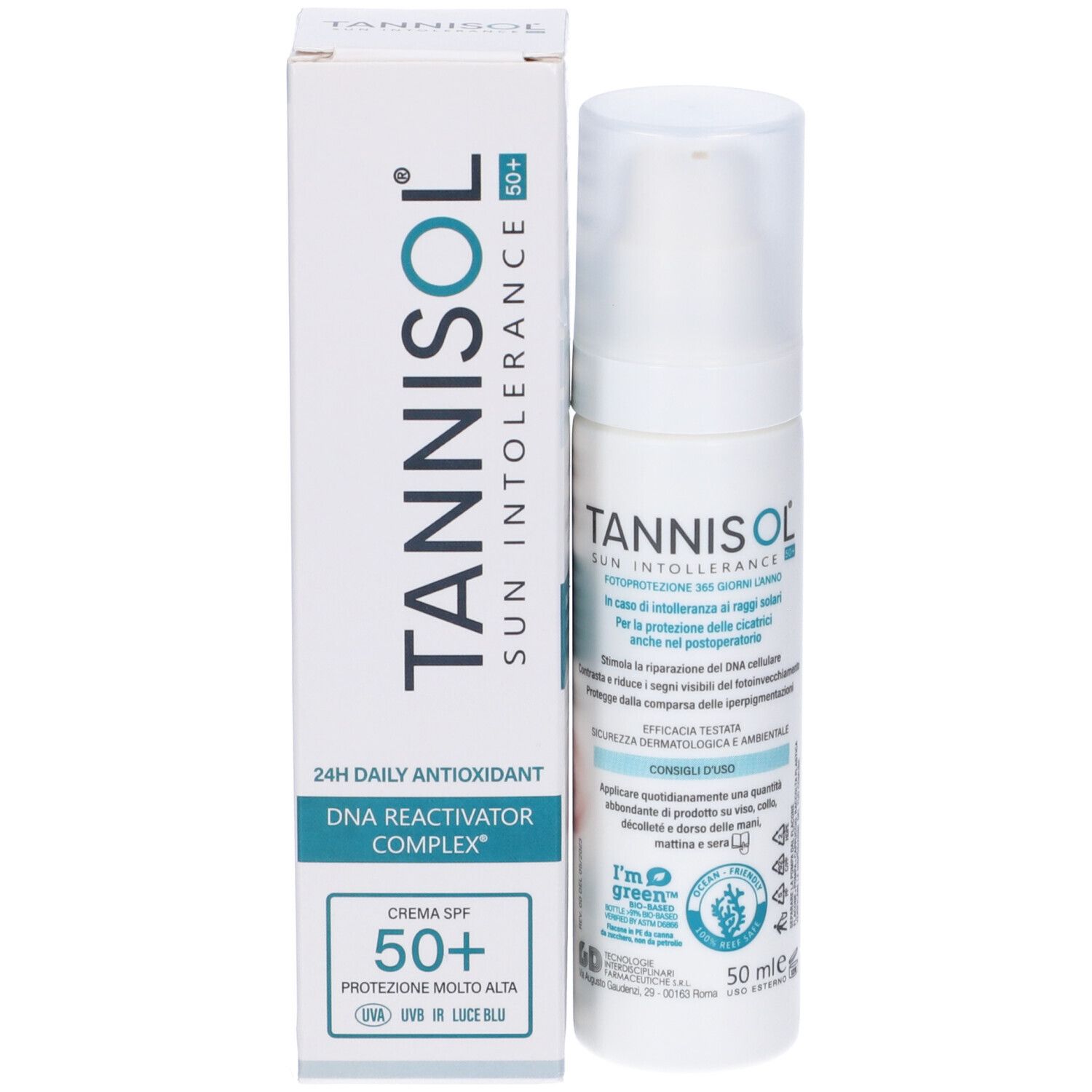 Tannisol Crema Spf50+ Sun Intolerance 50 Ml