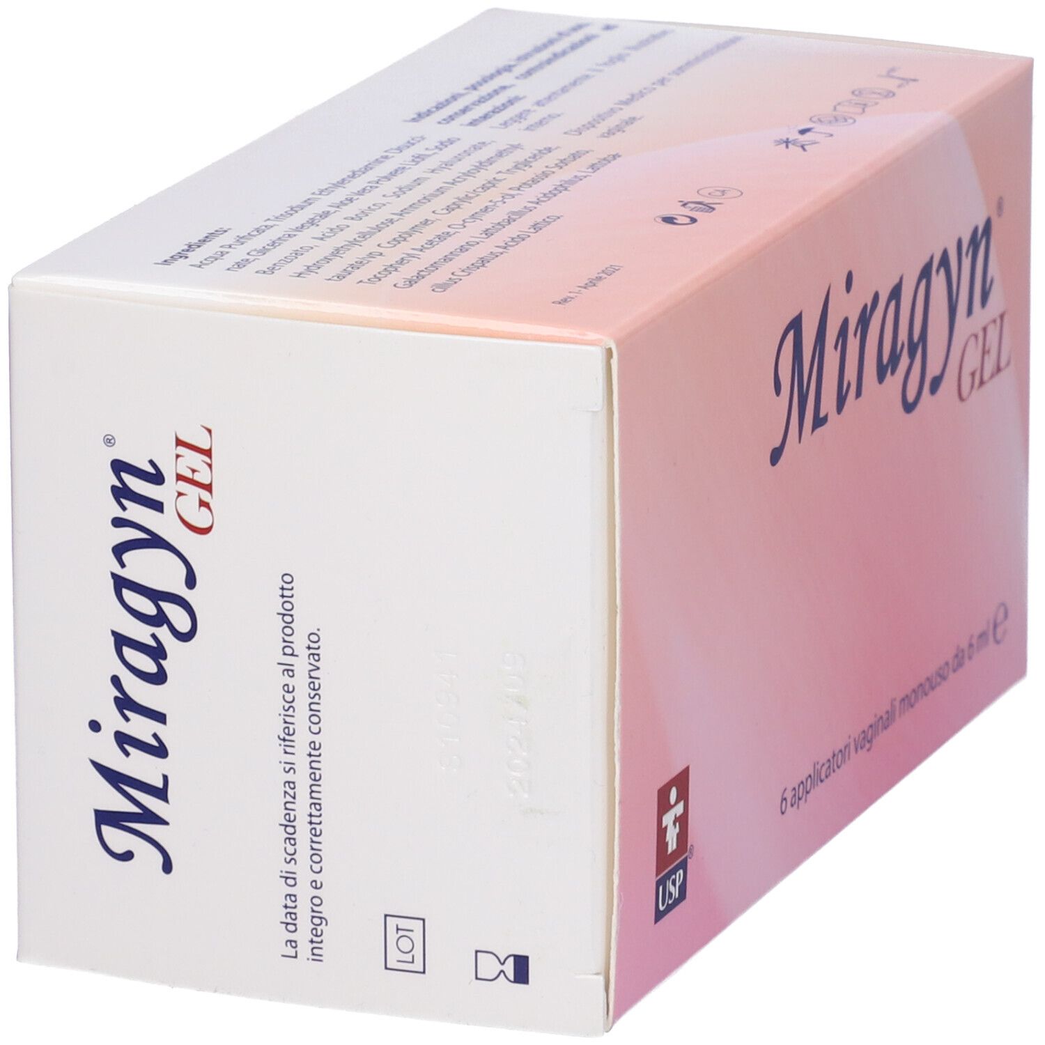 Miragyn Gel Vaginale 6 Applicatori X 6 Ml