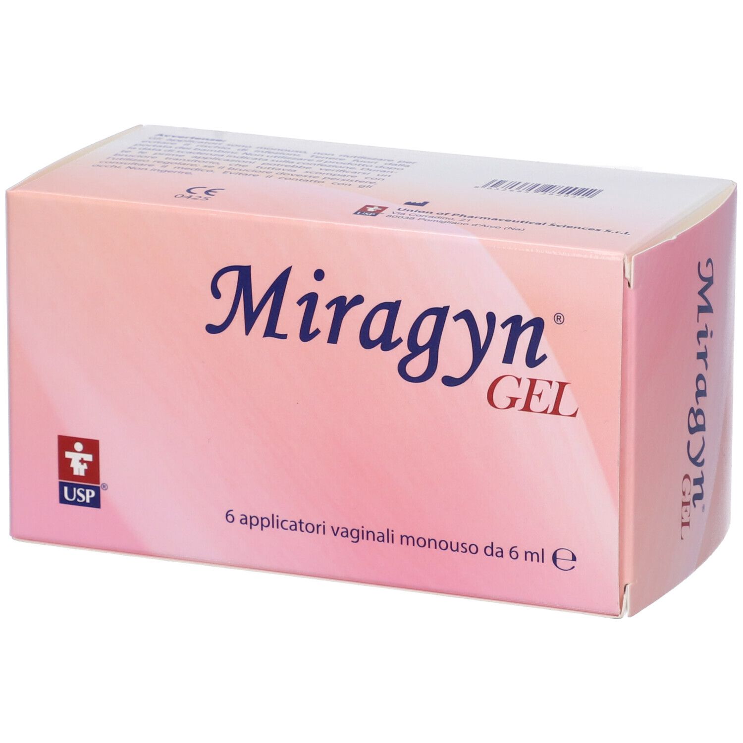 Miragyn Gel Vaginale 6 Applicatori X 6 Ml