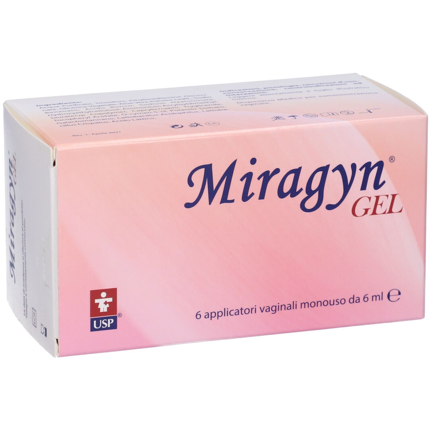 Miragyn Gel Vaginale 6 Applicatori X 6 Ml