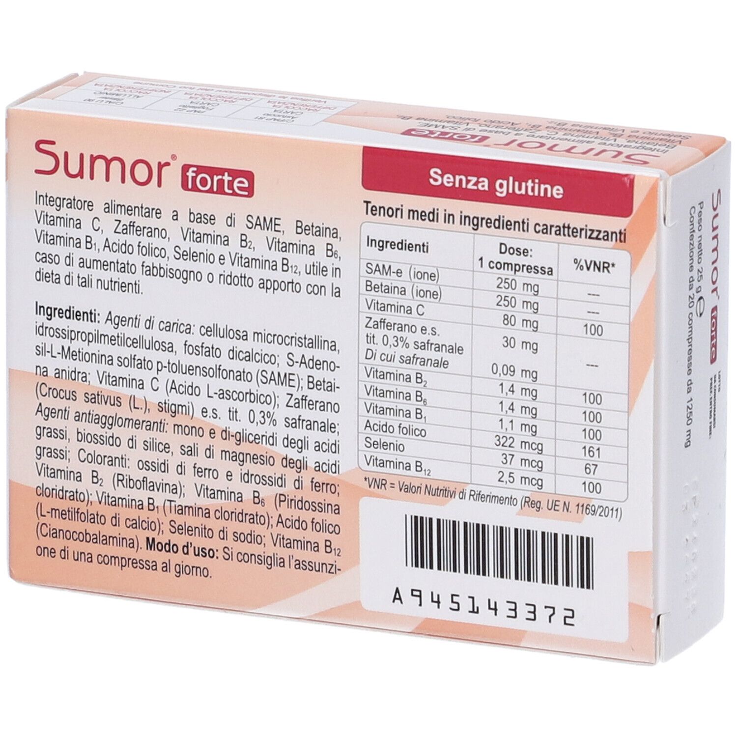 Sumor Forte 20 Compresse