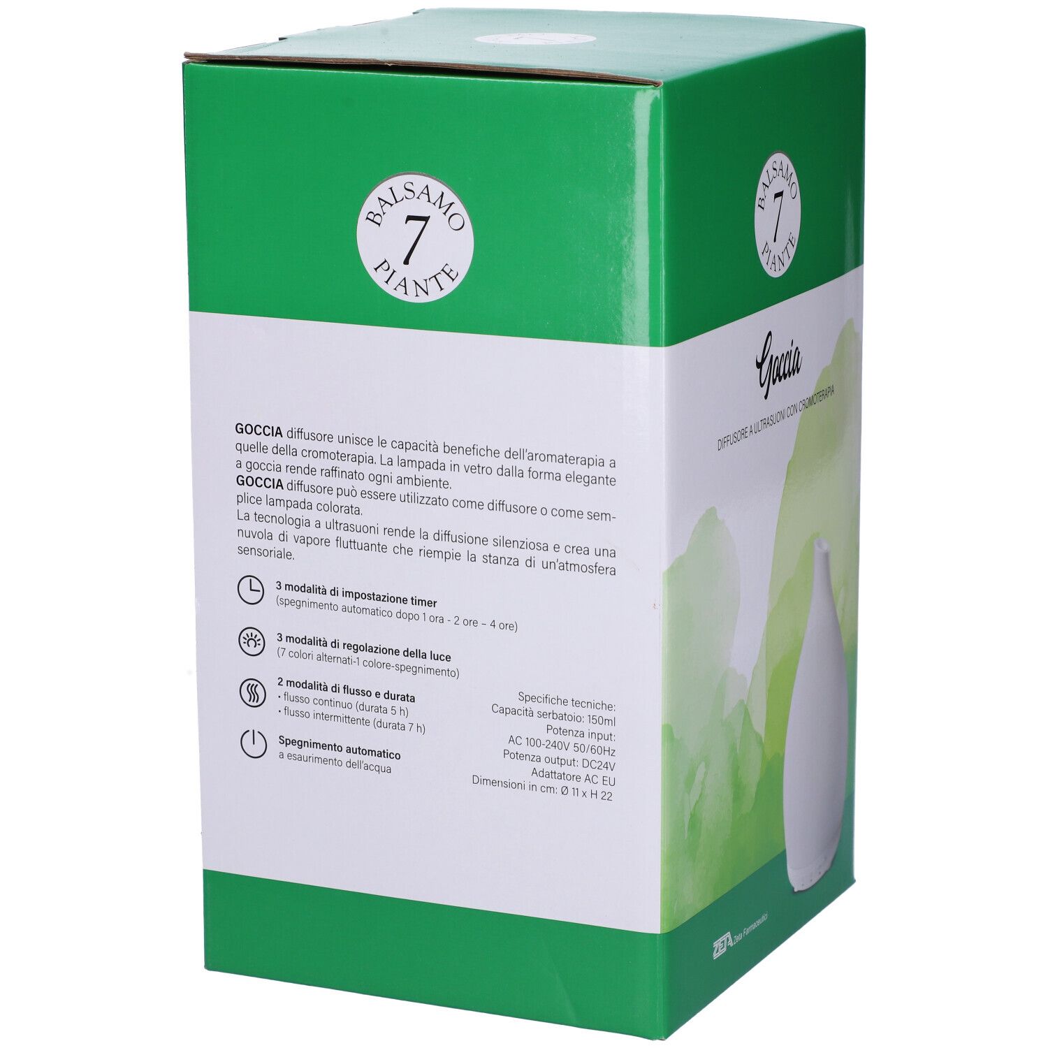 Balsamo 7 Piante Umidificatore Goccia
