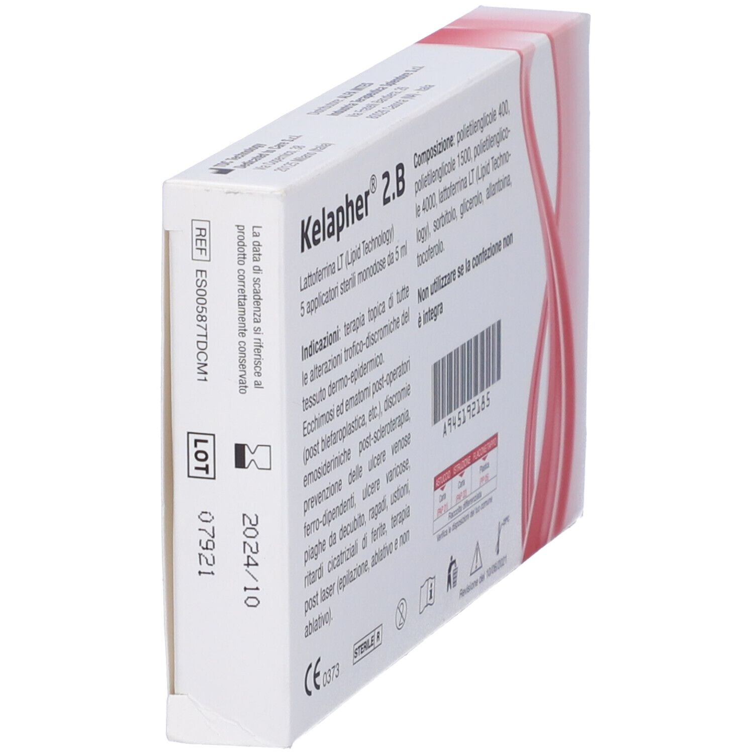 Kelapher 2B 5 Applicatori Sterili Monodose Da 5 Ml Terapia Topica