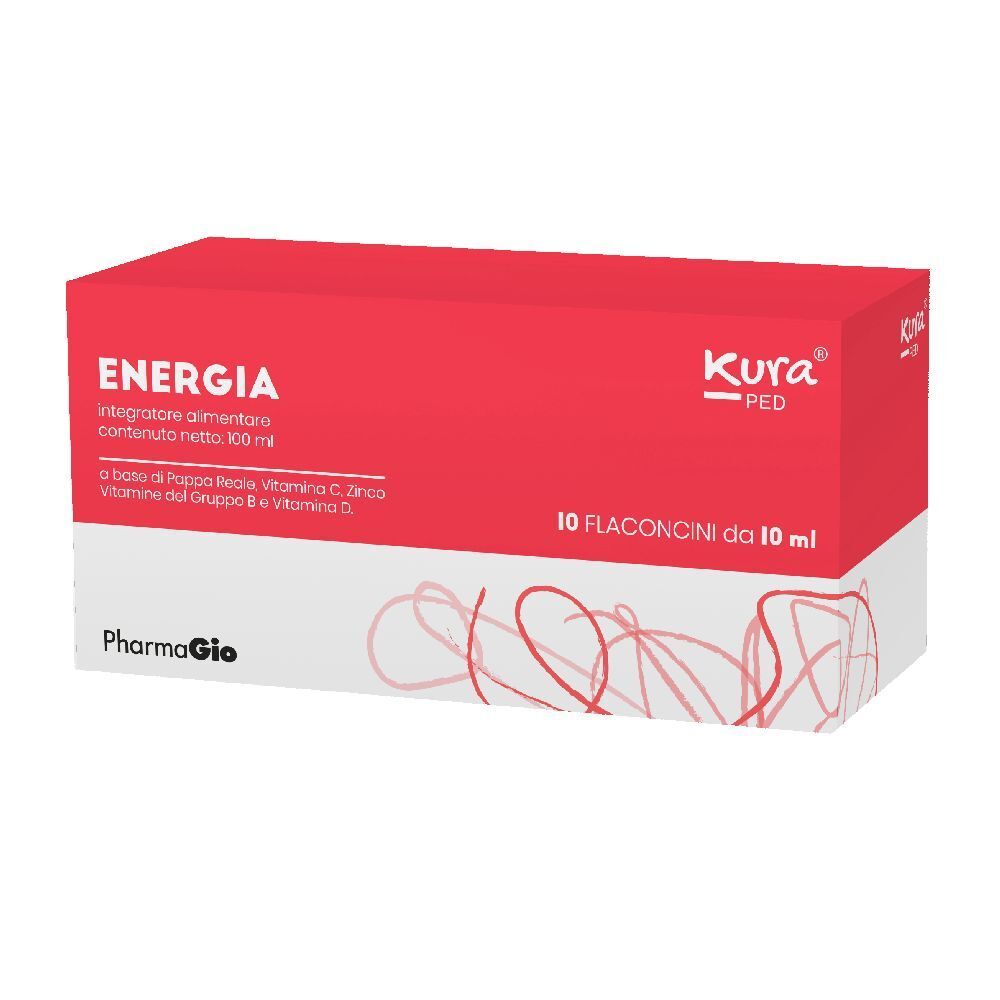 Kura Ped Energia 10 Flaconcini X 10 Ml