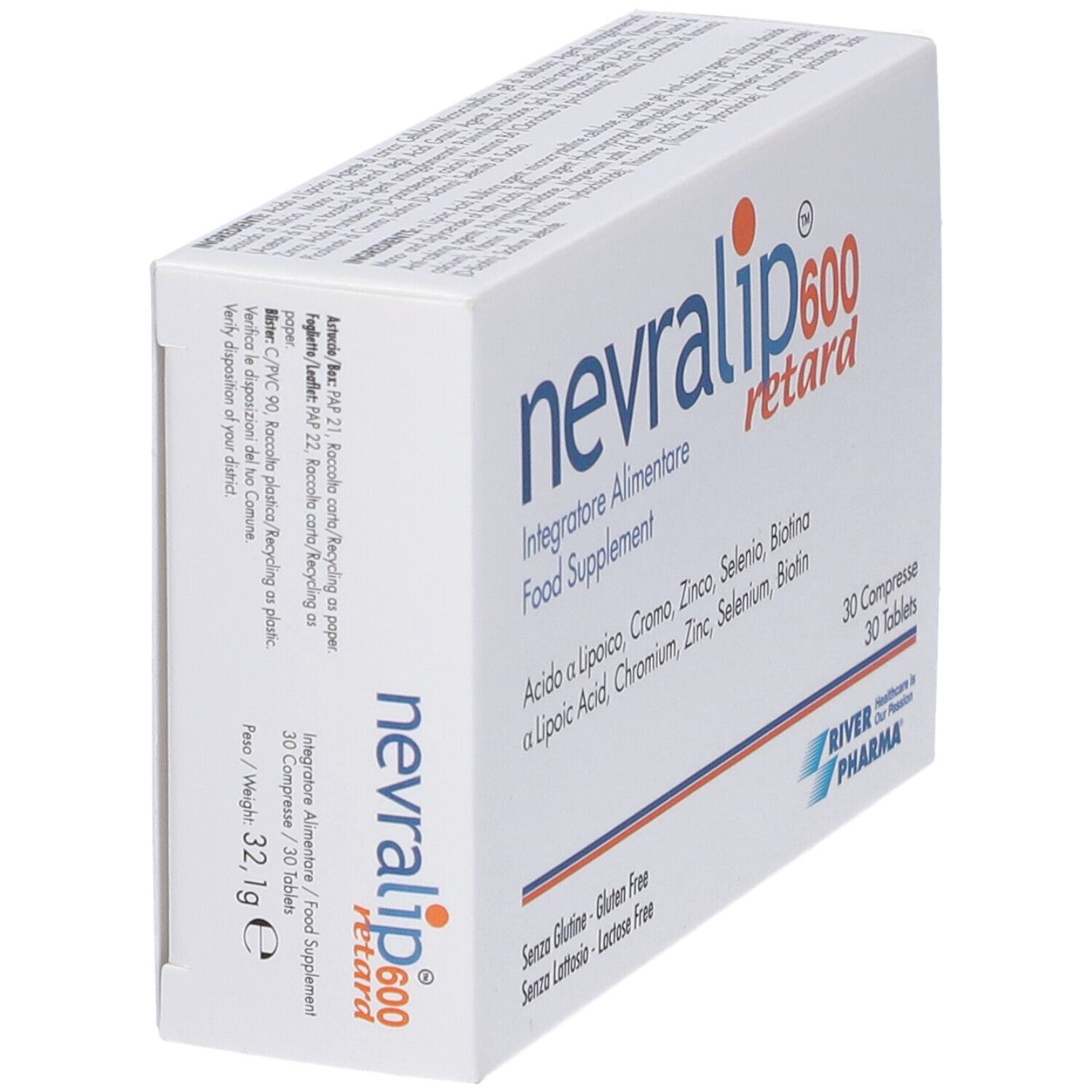 Nevralip 600 Retard 30 Compresse