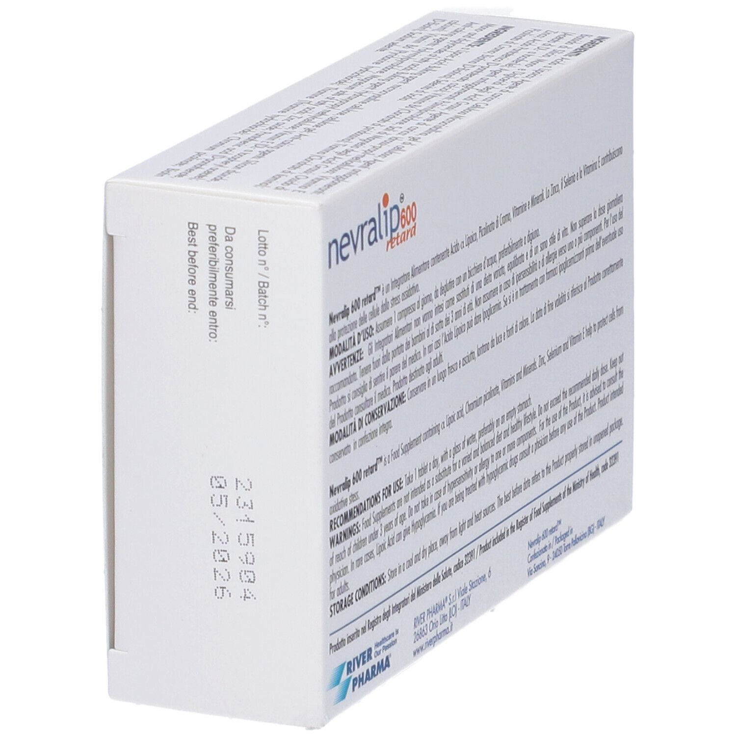 Nevralip 600 Retard 30 Compresse