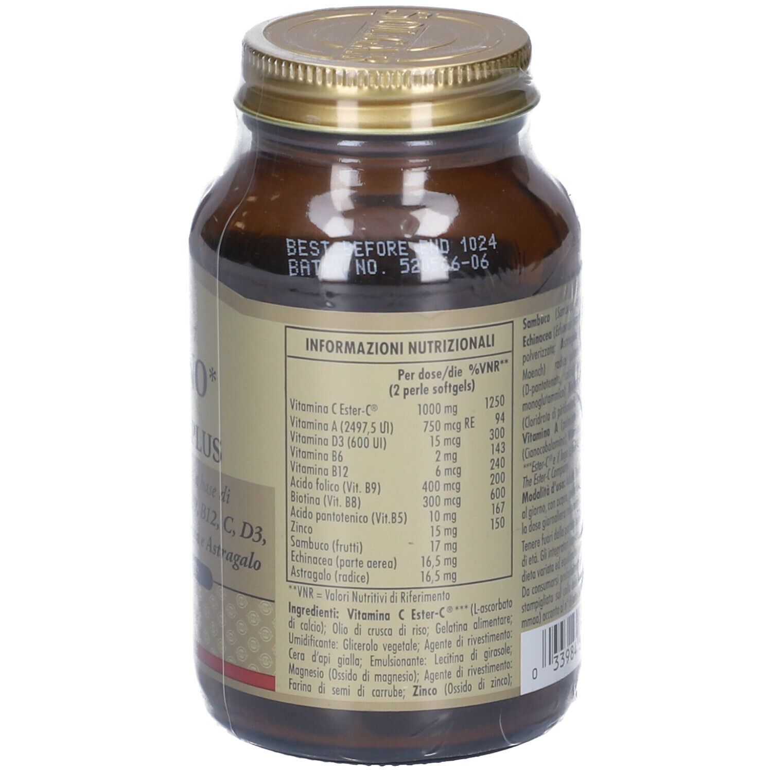SOLGAR® Immuno Ester-c Plus