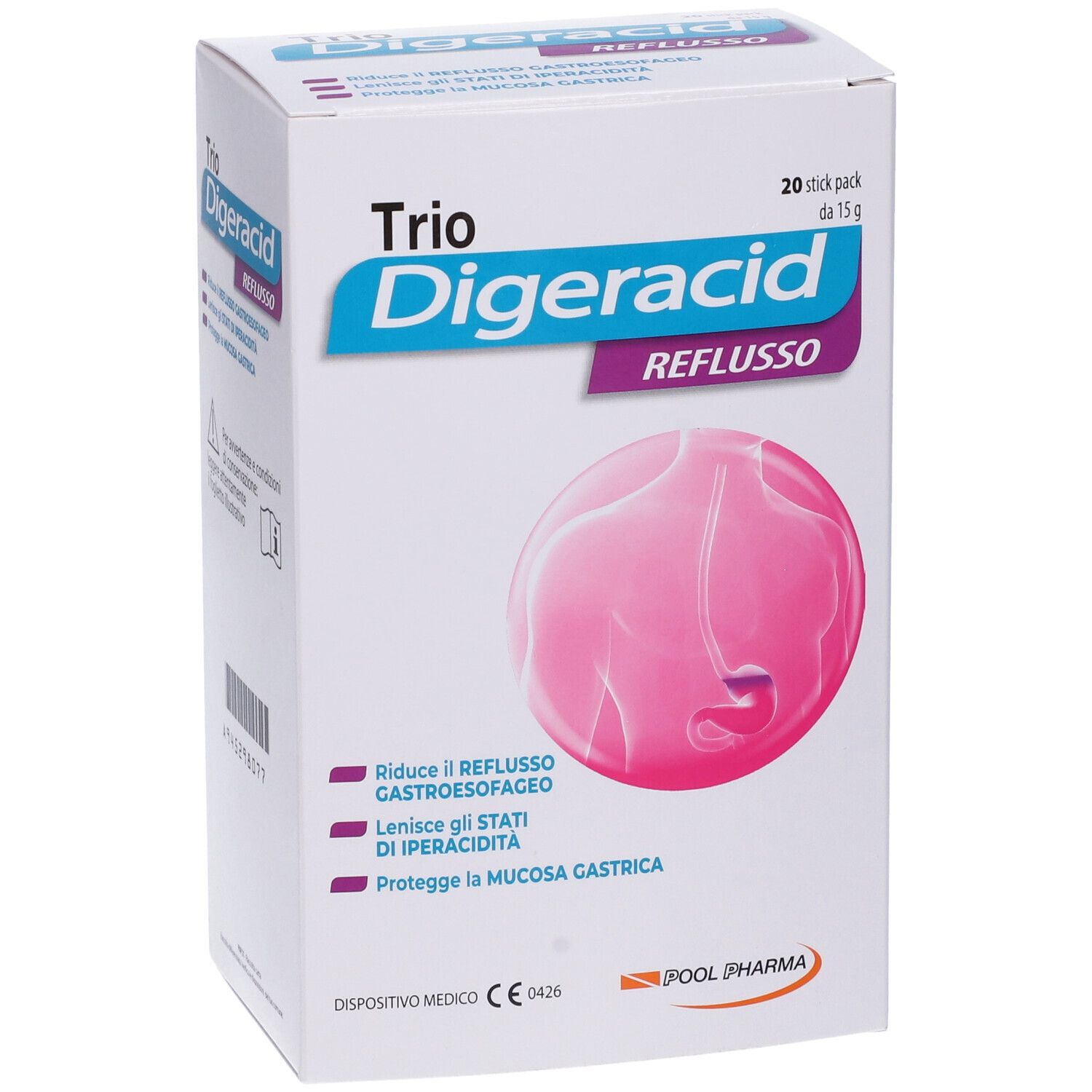 Trio Digeracid Reflusso Stick Pack
