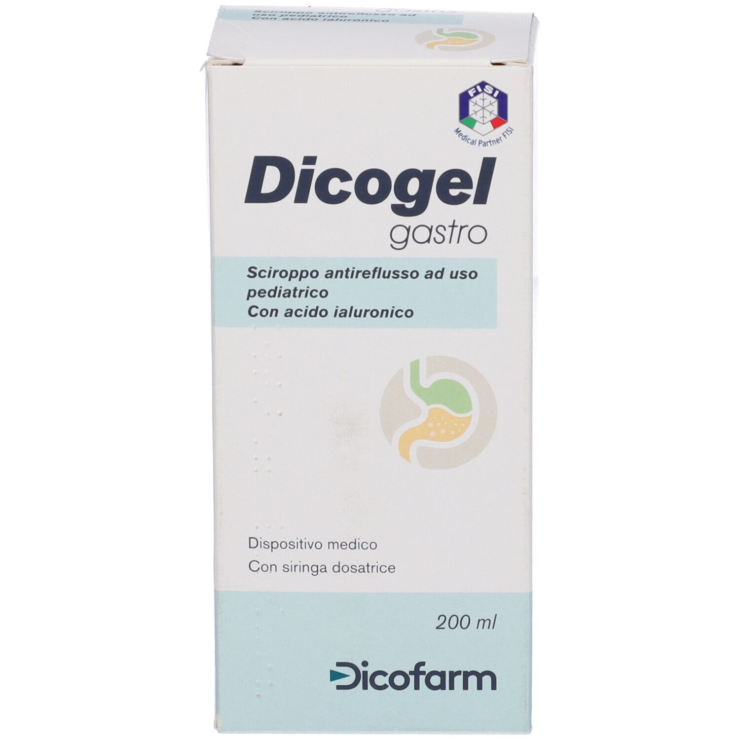 Sciroppo Antireflusso Pediatrico Dicogel Gastro 200 Ml
