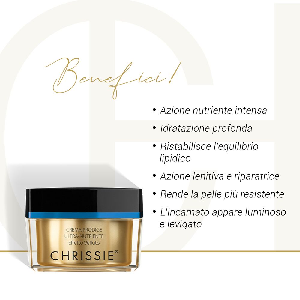 Chrissie Crema Prodige Ultra-Nutriente Effetto Velluto
