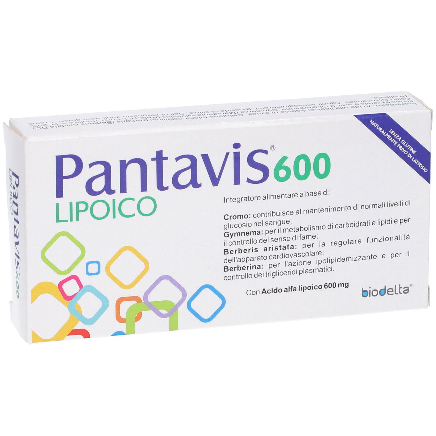 Biodelta Pantavis 600 Lipoico Compresse