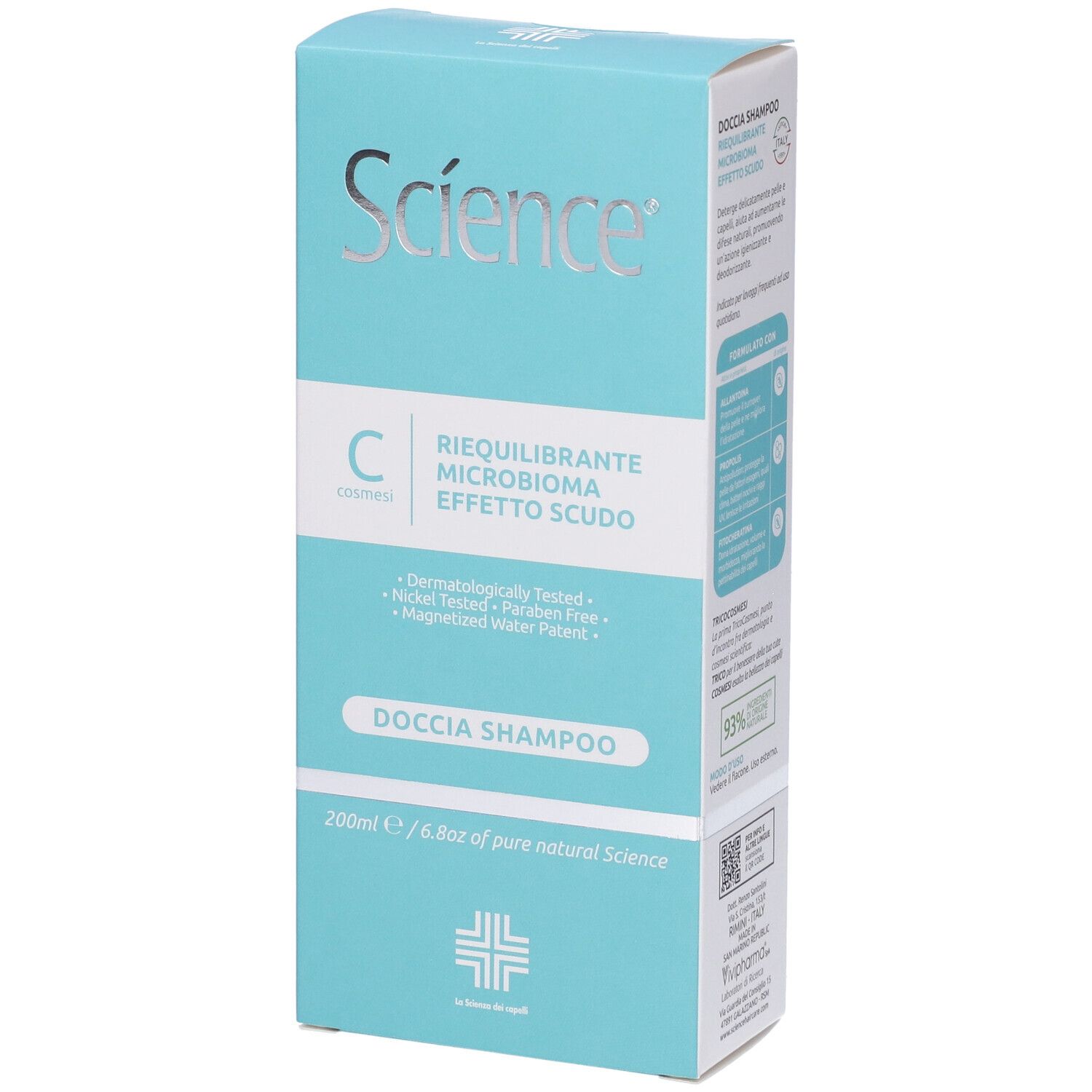 Science Hair Care Shampoo Doccia Riequilibrante 200ml