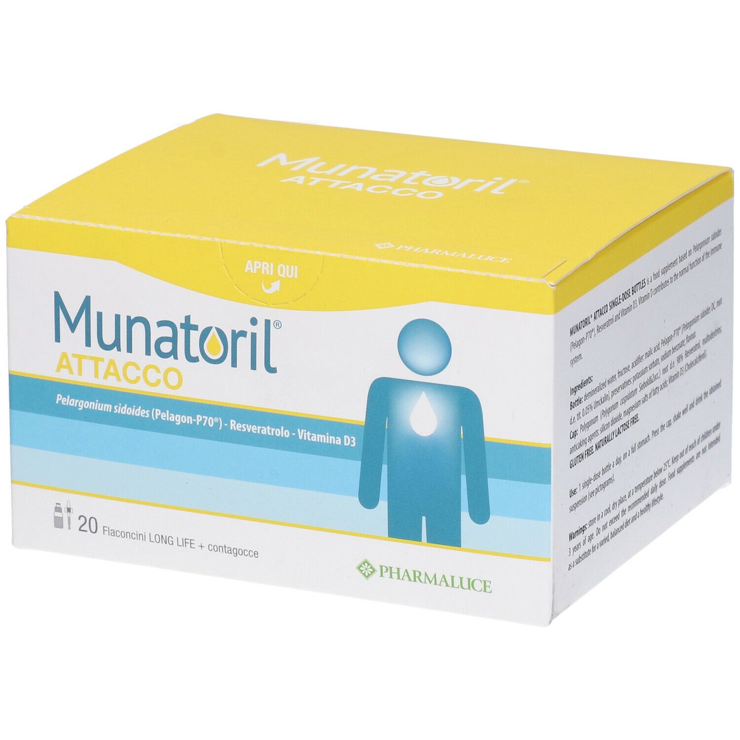 Munatoril Attacco 20 Flaconcini