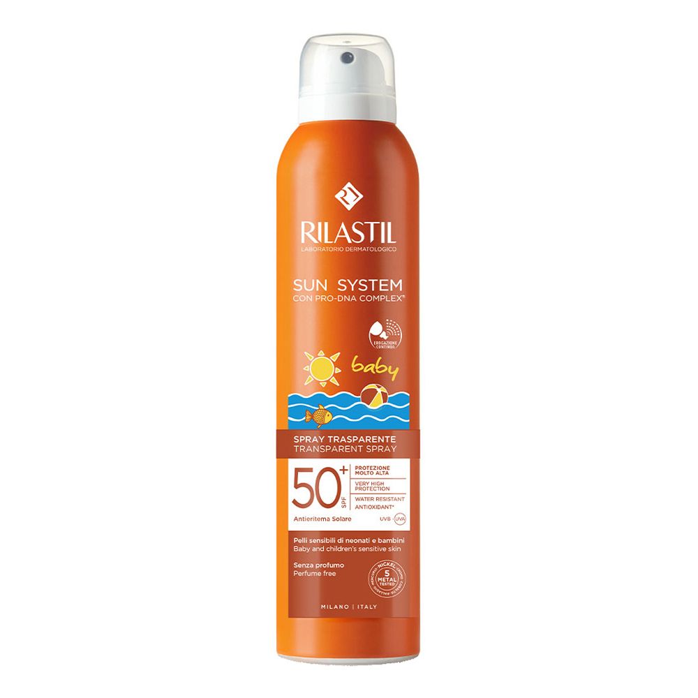 RILASTIL® Sun System Baby Transparent Spray Spf50+