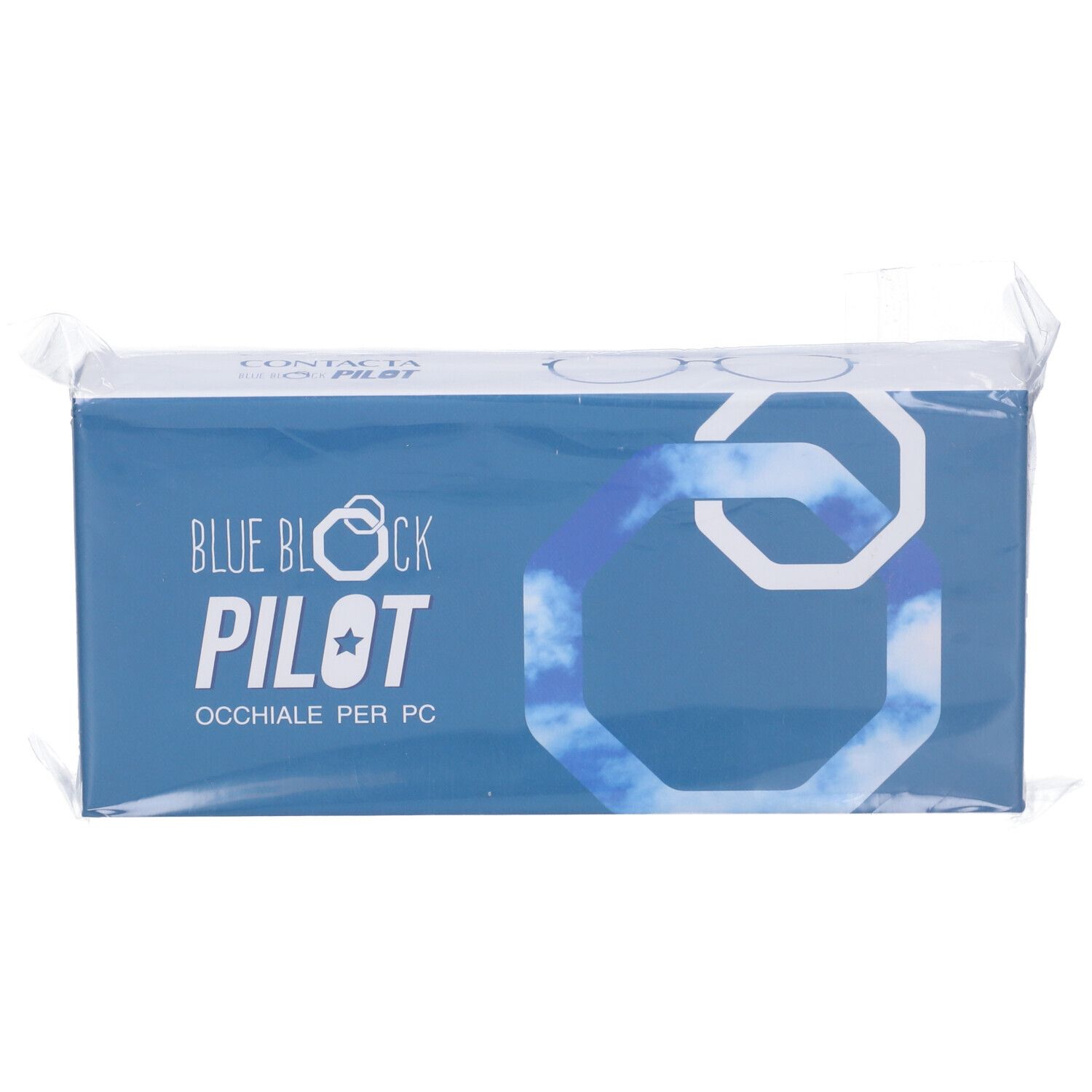 Contacta Blue Block Pilot Grigio Occhiale Luce Blu