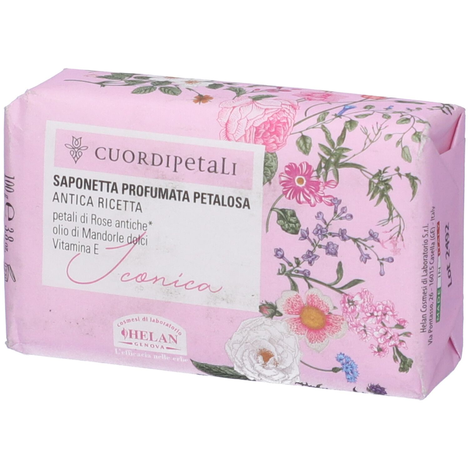Cuor Di Petali Iconica Saponetta Profumata Petalosa 100 G