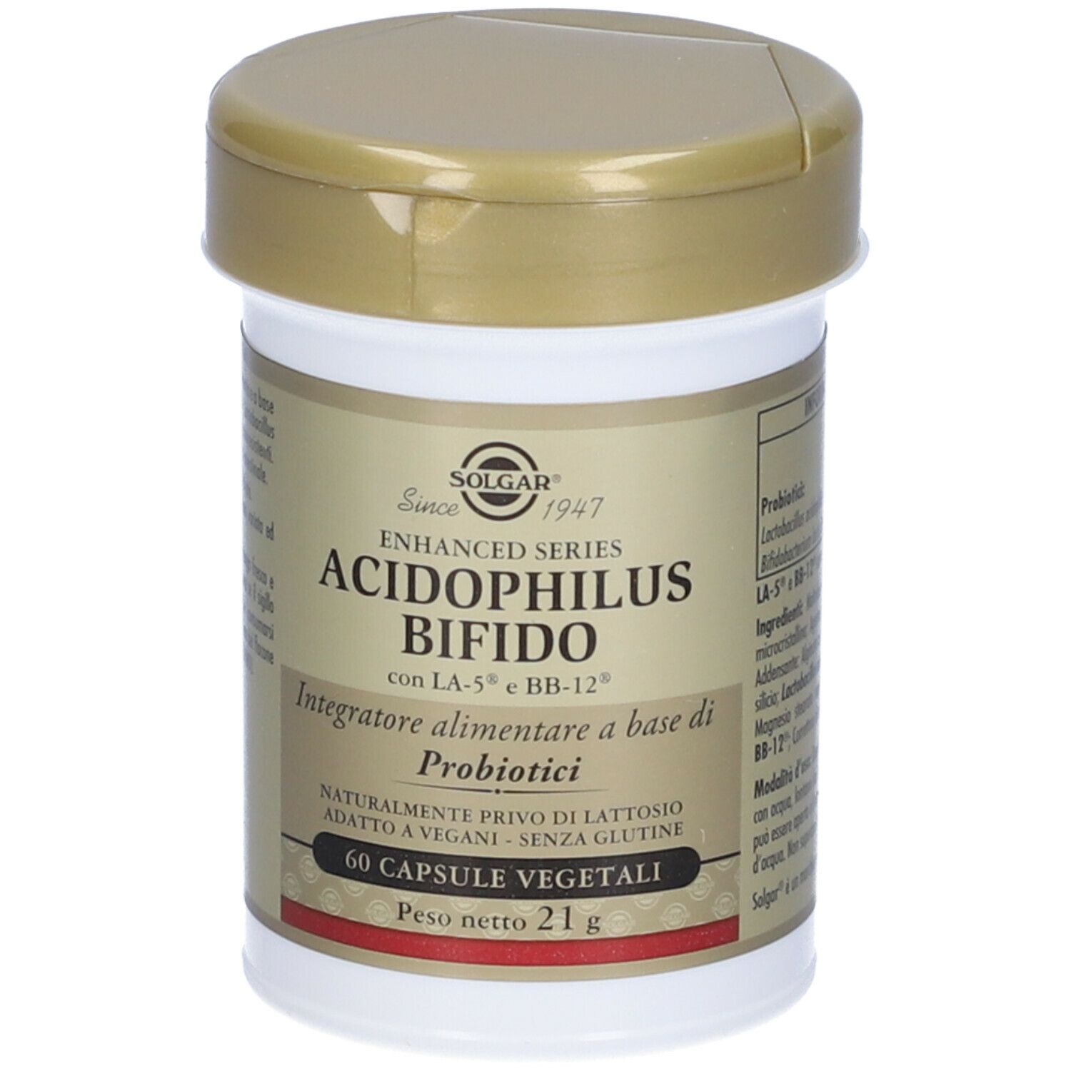SOLGAR® Acidophilus Bifido Con La-5 E Bb-12