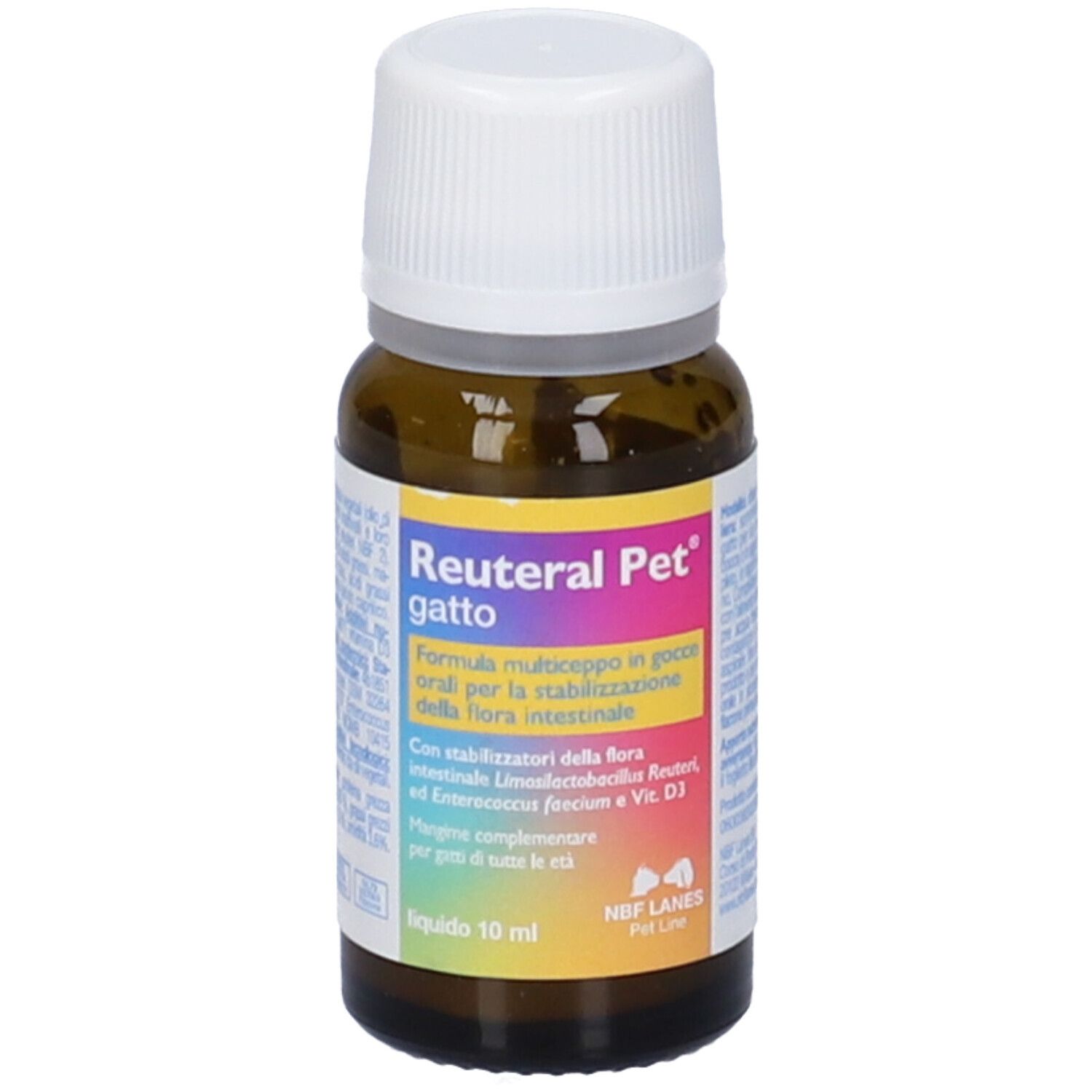 Reuteral Pet Gatto Gocce 10 Ml