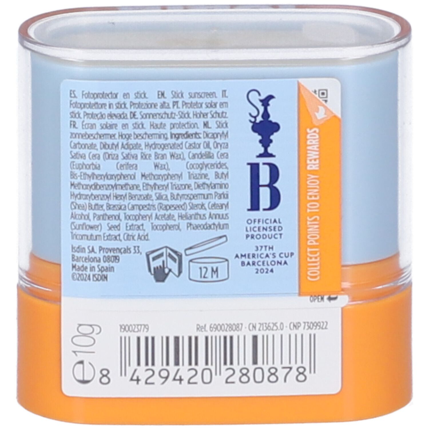 Fotoprotector Invisible Stick 10 G