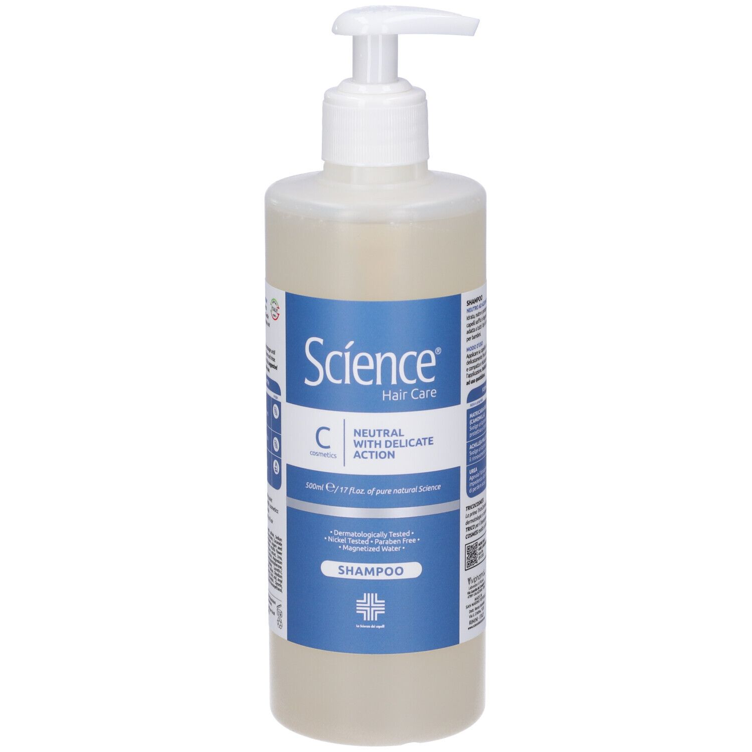 Science Hair Care Shampoo Neutro ad Azione Delicata 500ml