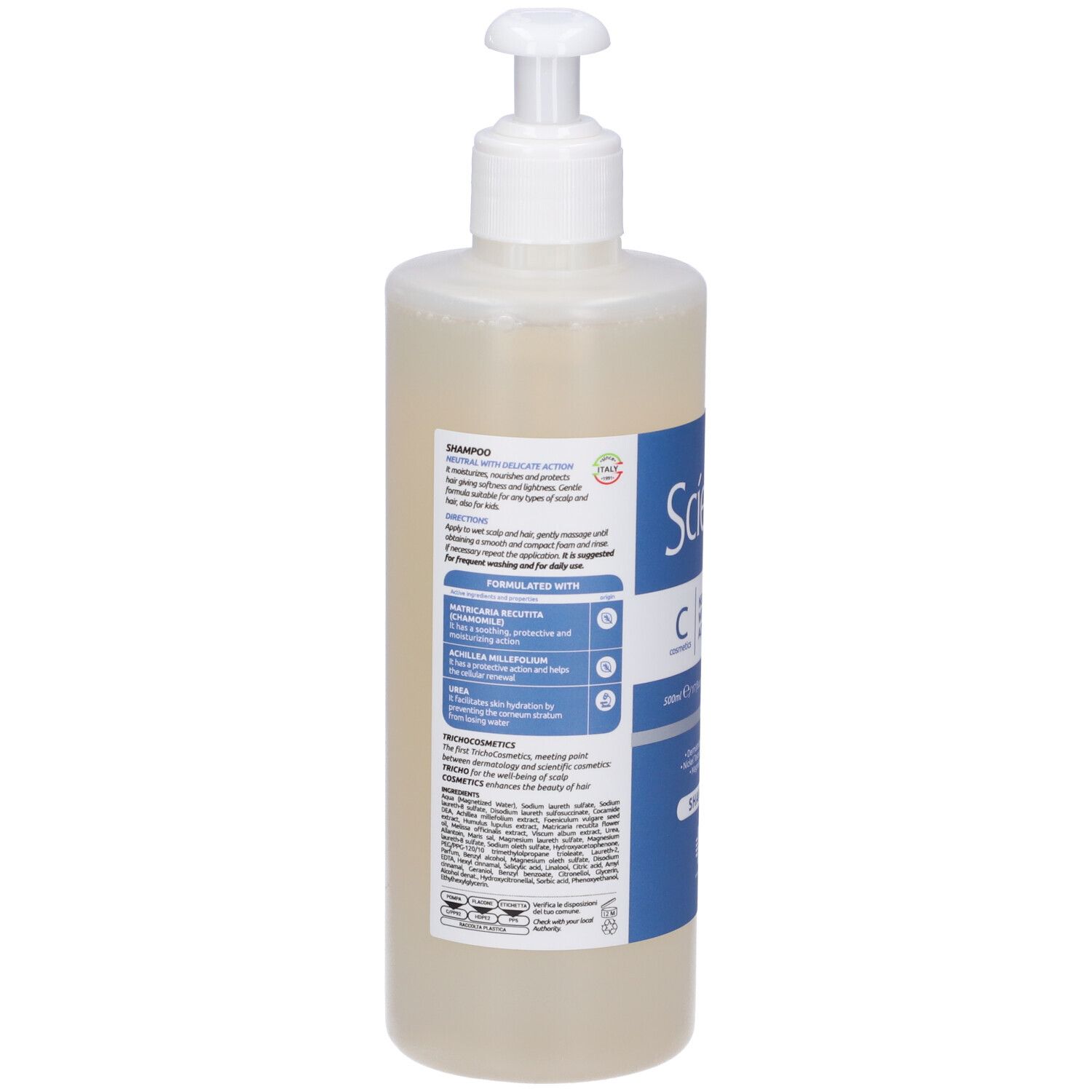 Science Hair Care Shampoo Neutro ad Azione Delicata 500ml