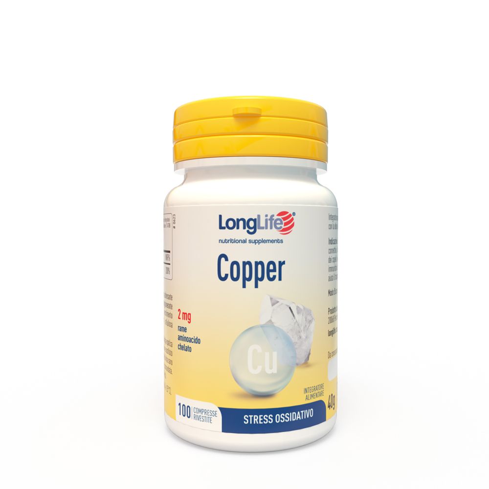 Longlife Copper 100 Compresse Rivestite