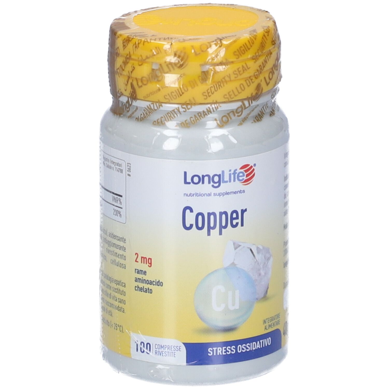Longlife Copper 100 Compresse Rivestite