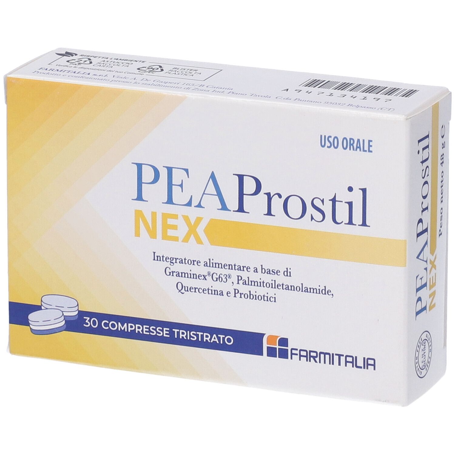 Peaprostil Nex 30 Compresse Tristrato
