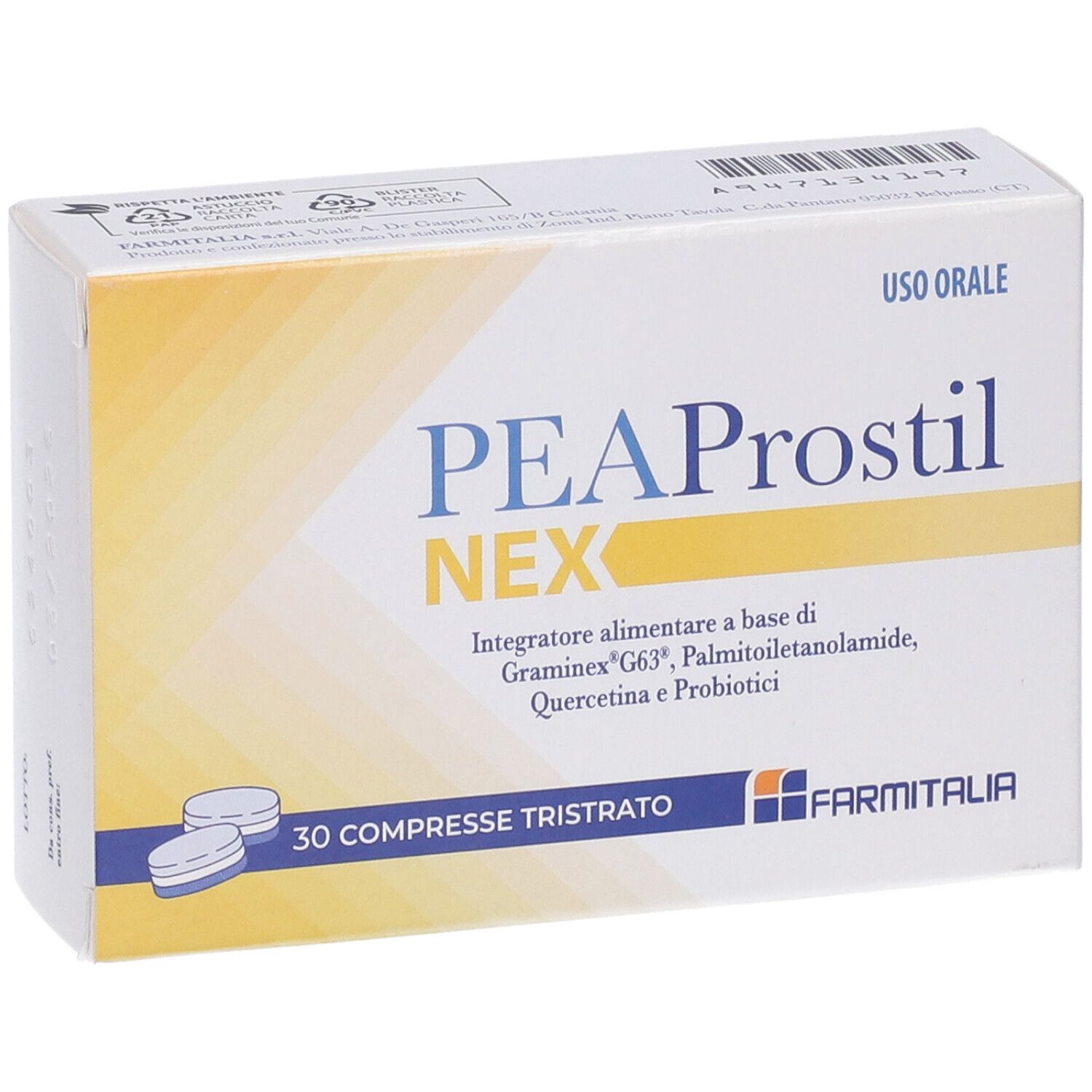 Peaprostil Nex 30 Compresse Tristrato