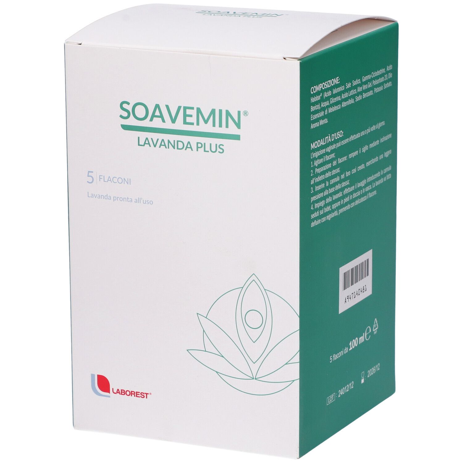 Laborest Soavemin Lavanda Plus Flaconi