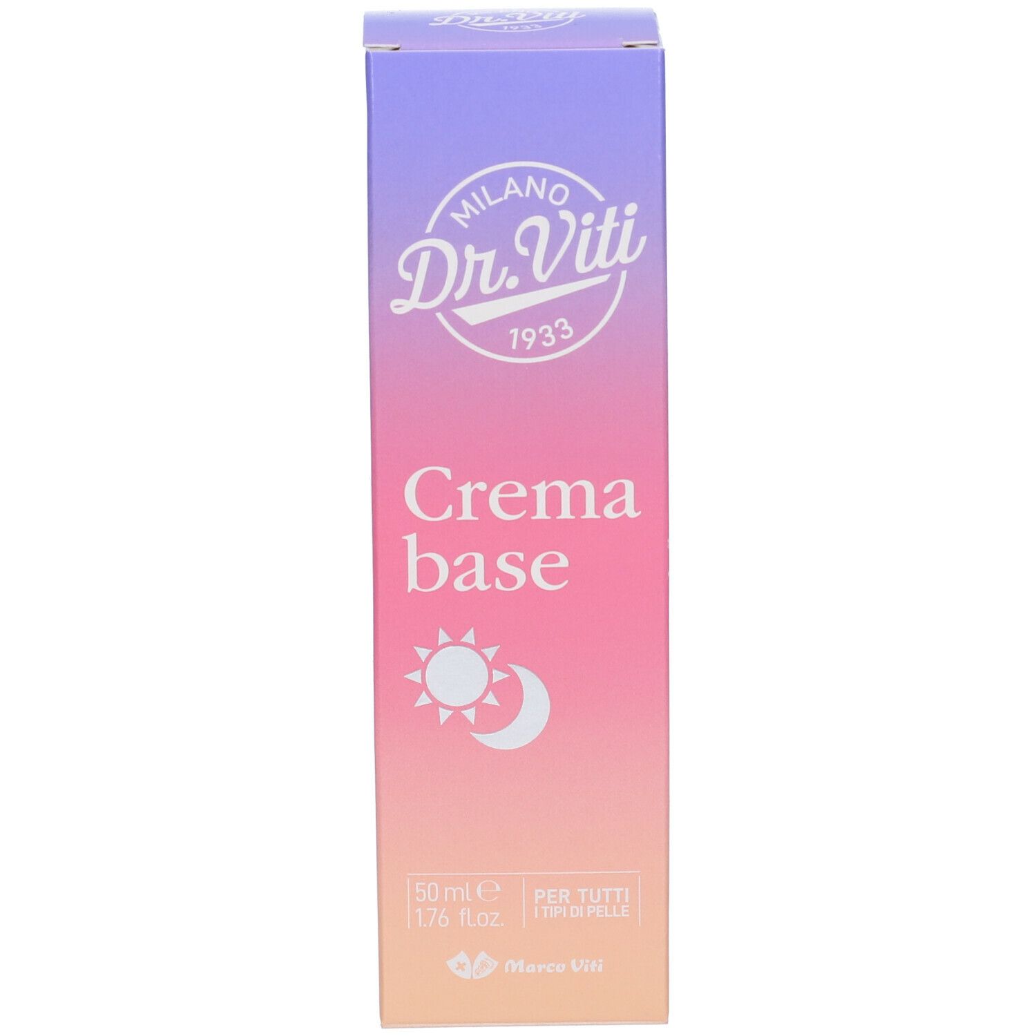 Marco Viti Crema Base Per Tutti I Tipi Di Pelle