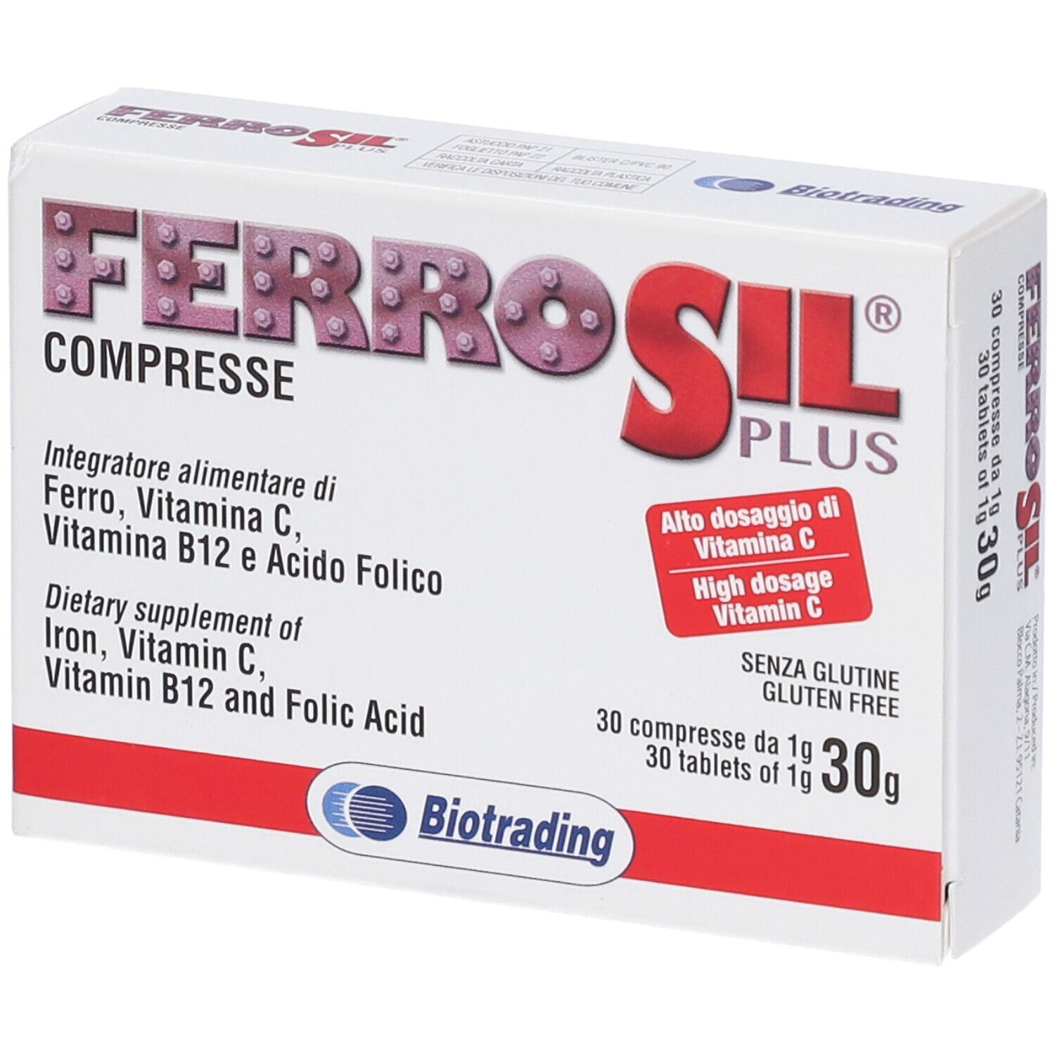 Ferrosil Plus 30 Compresse