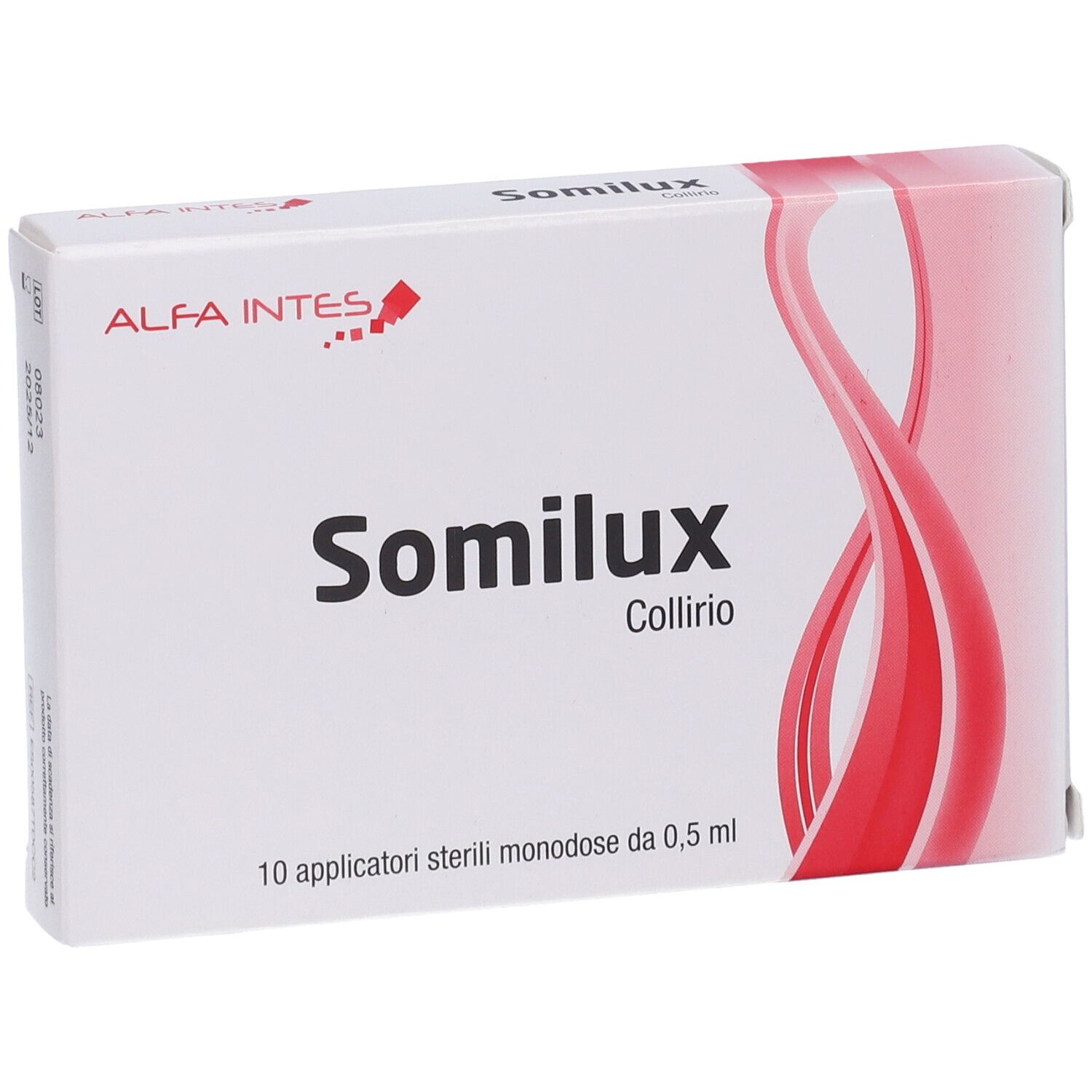 Somilux Collirio 10 Applicatori Sterili Monodose Da 0,5 Ml