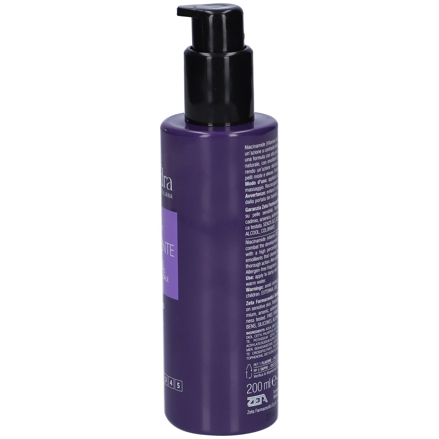Euphidra Ultralight Detergente Niacinamide 200 Ml