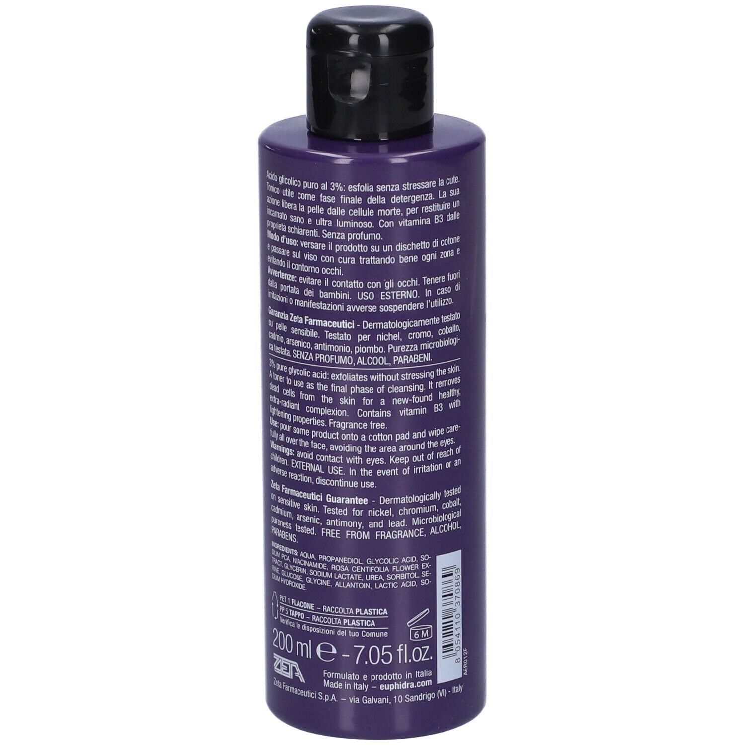 Euphidra Ultralight Tonico Acido Glicolico