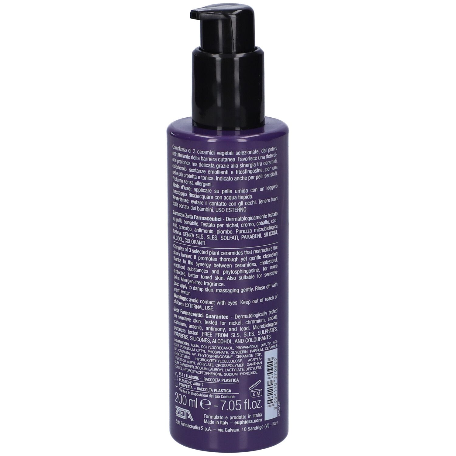 Euphidra Plump 3d Detergente 3 Ceramidi