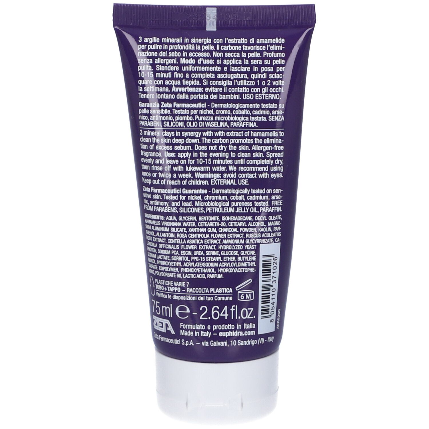 Euphidra Maschera Detox Restore+