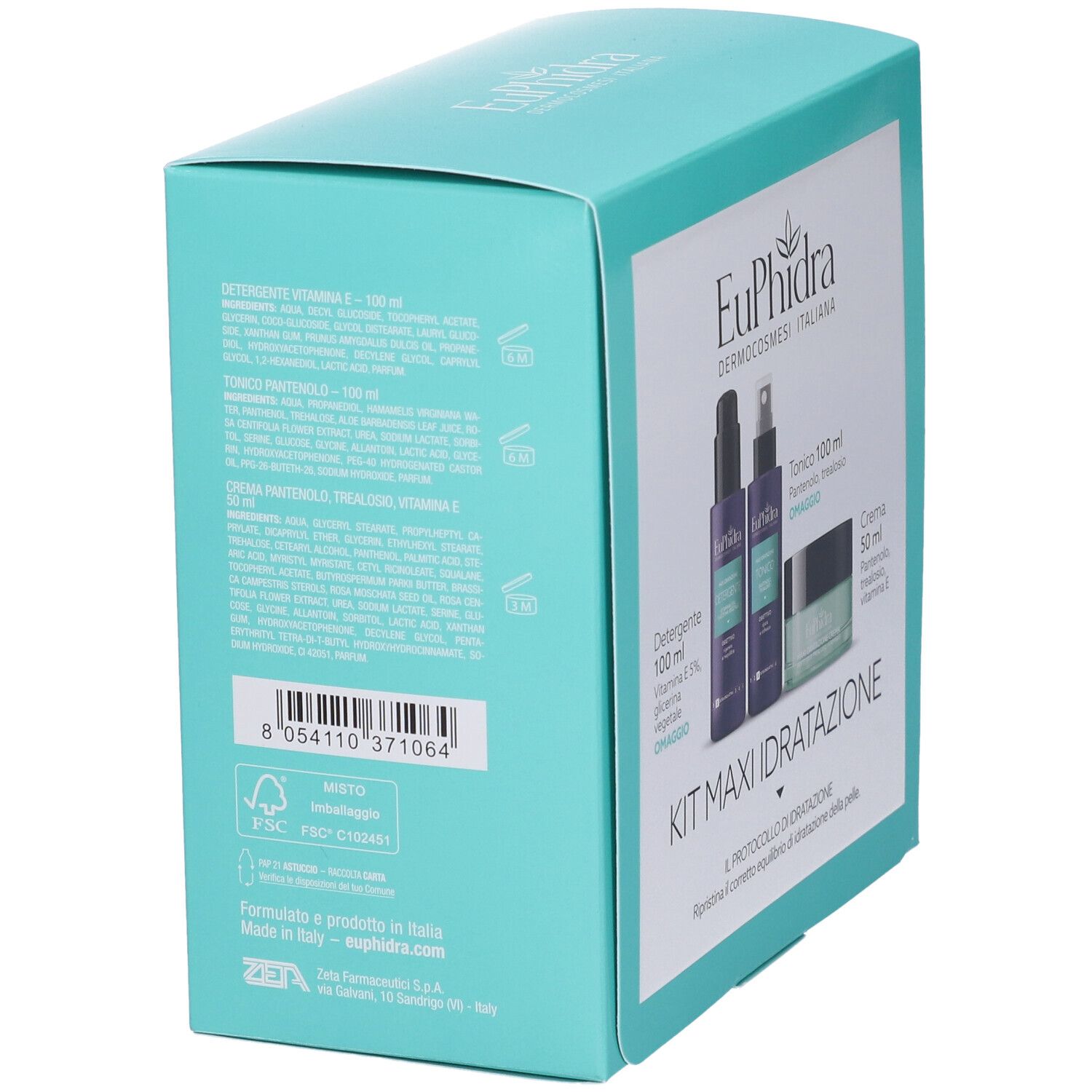 EuPhidra Kit Maxi Idratazione