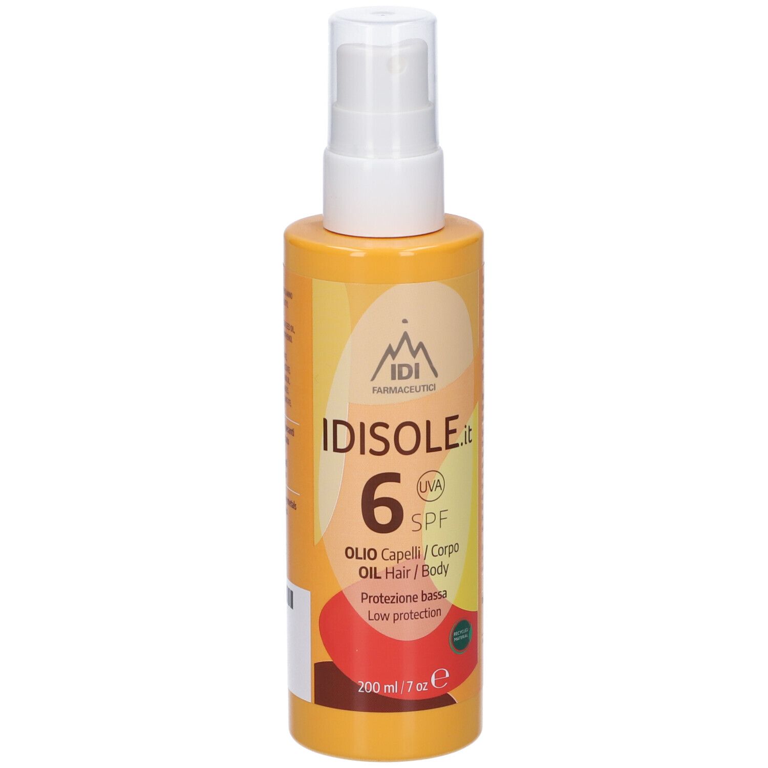 Idisole.it Olio Spray Capelli/Corpo SPF6